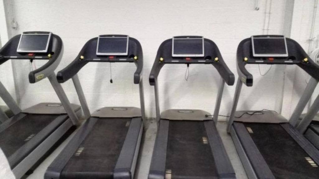 Life fitness Technogym loopband crosstrainer set Technogym, Ophalen, Gebruikt, Benen, Overige typen