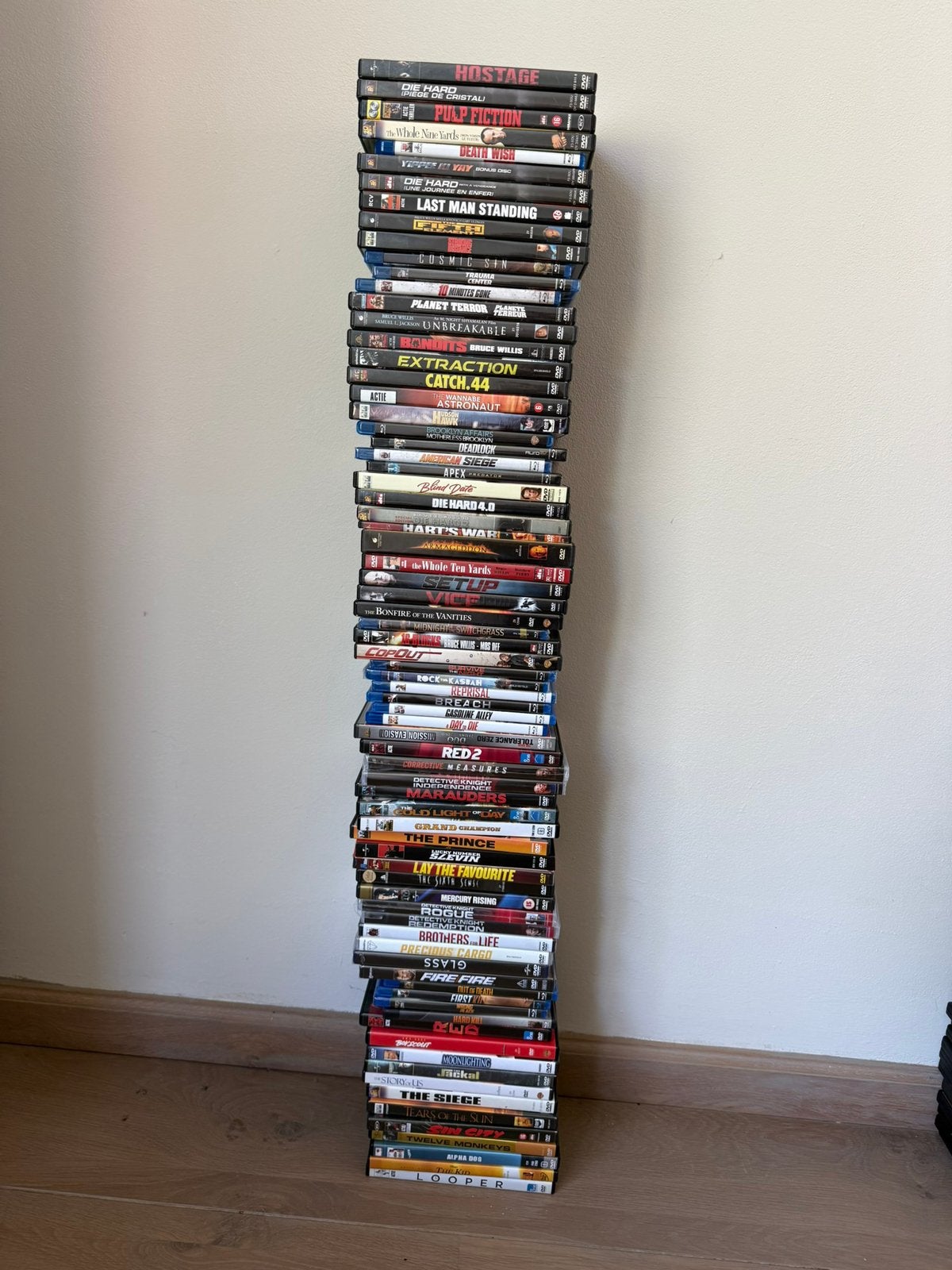 DVD Collectie Bruce Willis (75 stuks), Engels, Nederlands, Ophalen of Verzenden, Zo goed als nieuw