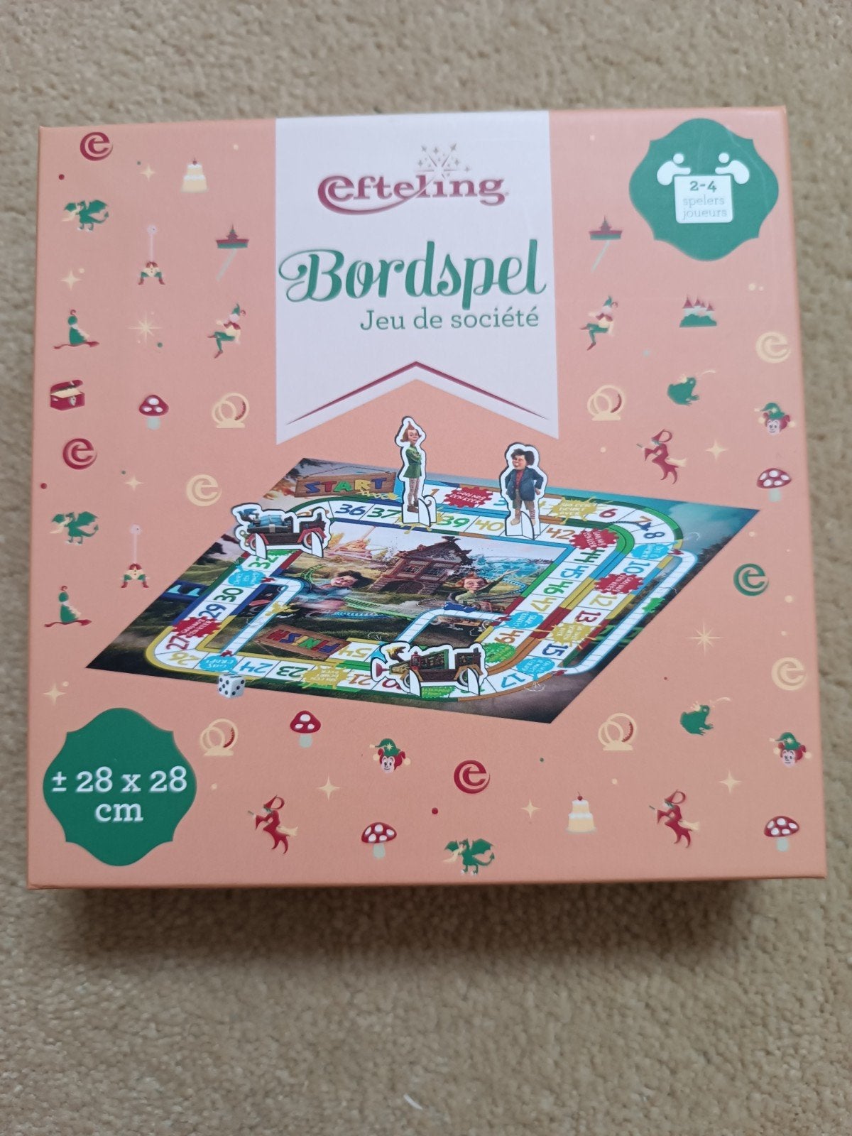Efteling Bordspel Max en Moritz Nieuw in doos, Drie of vier spelers, Ophalen of Verzenden, Zo goed als nieuw, Efteling