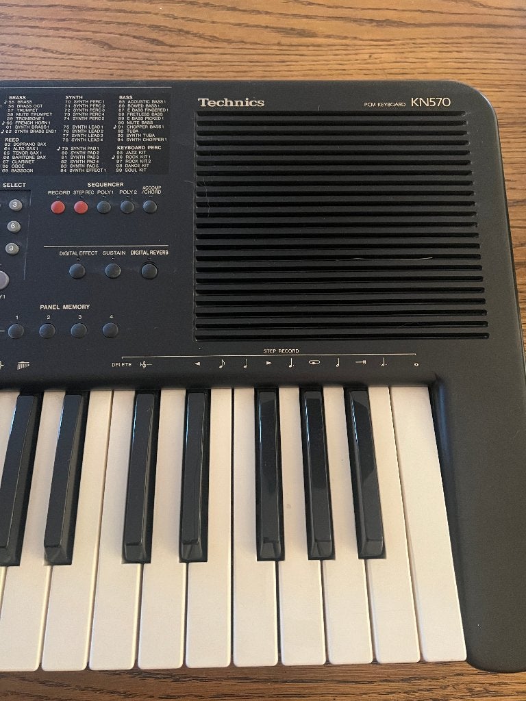 Keyboard Technics xs KN570, Ophalen, Midi-aansluiting, Technics, 61 toetsen