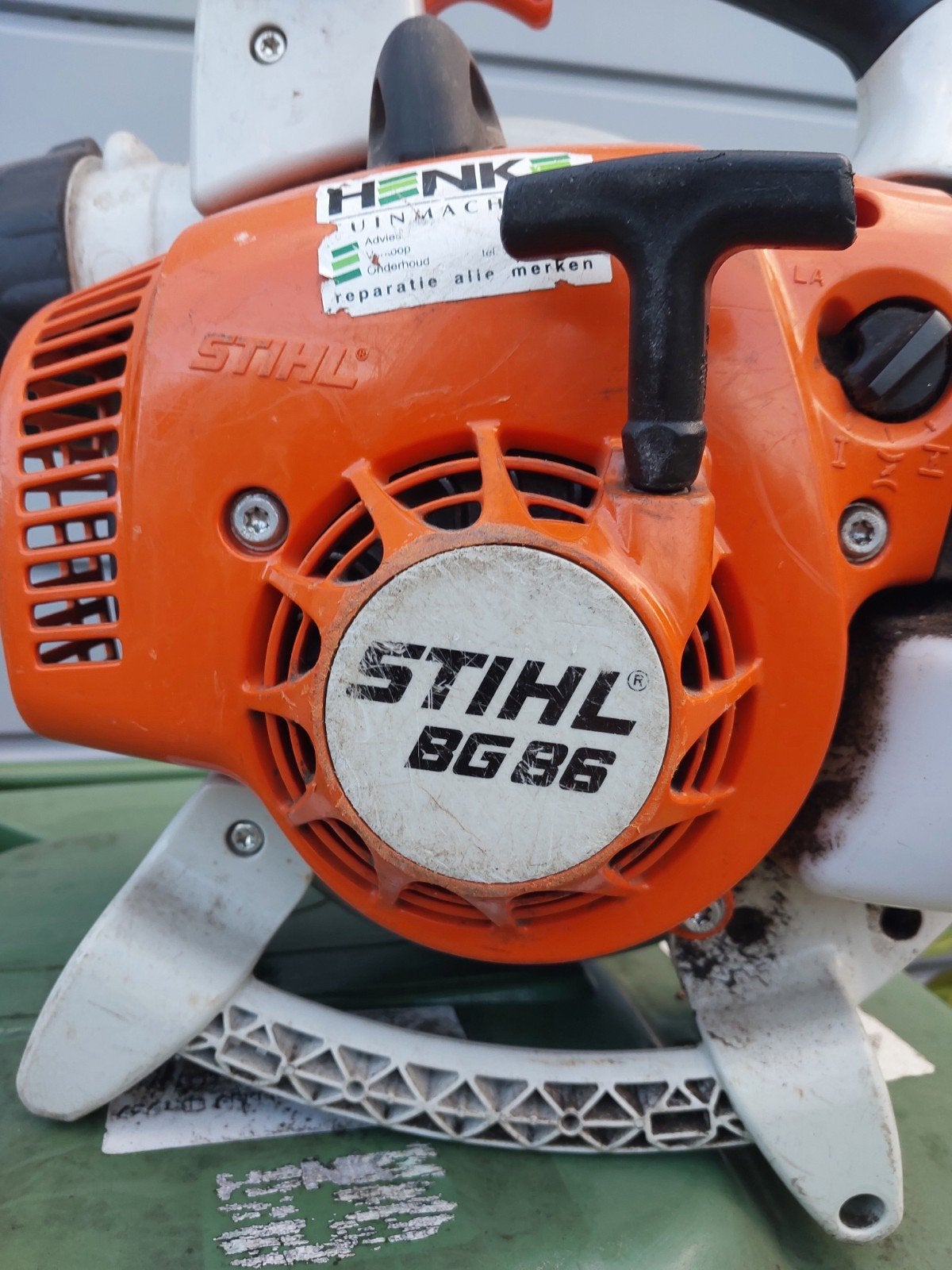 stihl handbalvereniging bladblazer bg 86 bg86, Ophalen, Gebruikt, Benzine, Stihl