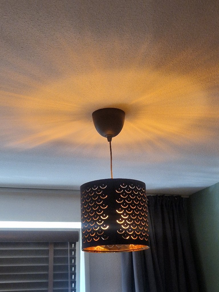IKEA NYMÖ hanglamp 24cm 3 maal, Huis en Inrichting, Ophalen, Zo goed als nieuw, Kunststof, E27 (groot)