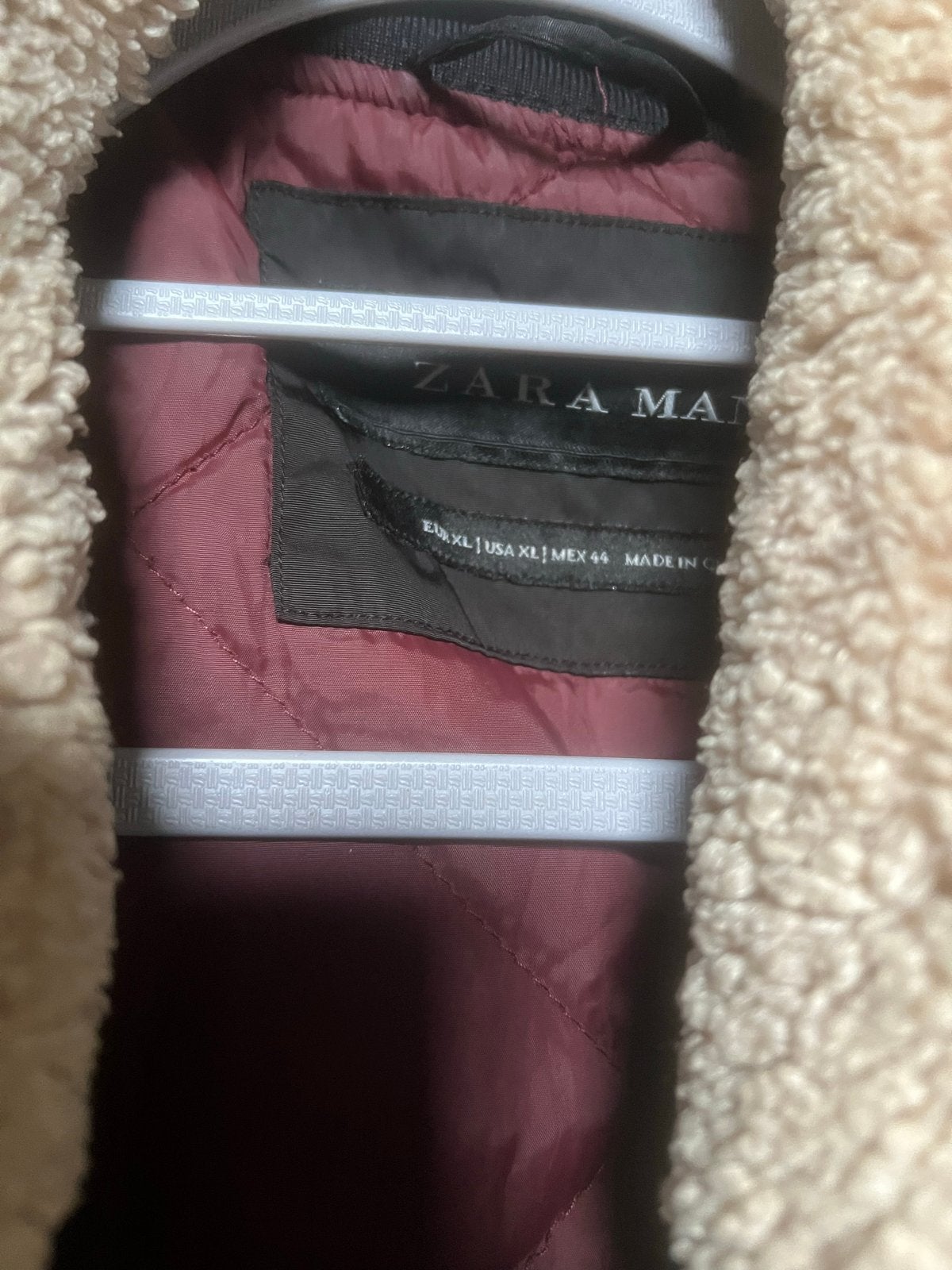 Zara jas XL (valt als L) met teddy voering, Ophalen of Verzenden, Gedragen, Maat 52/54 (L), Zwart