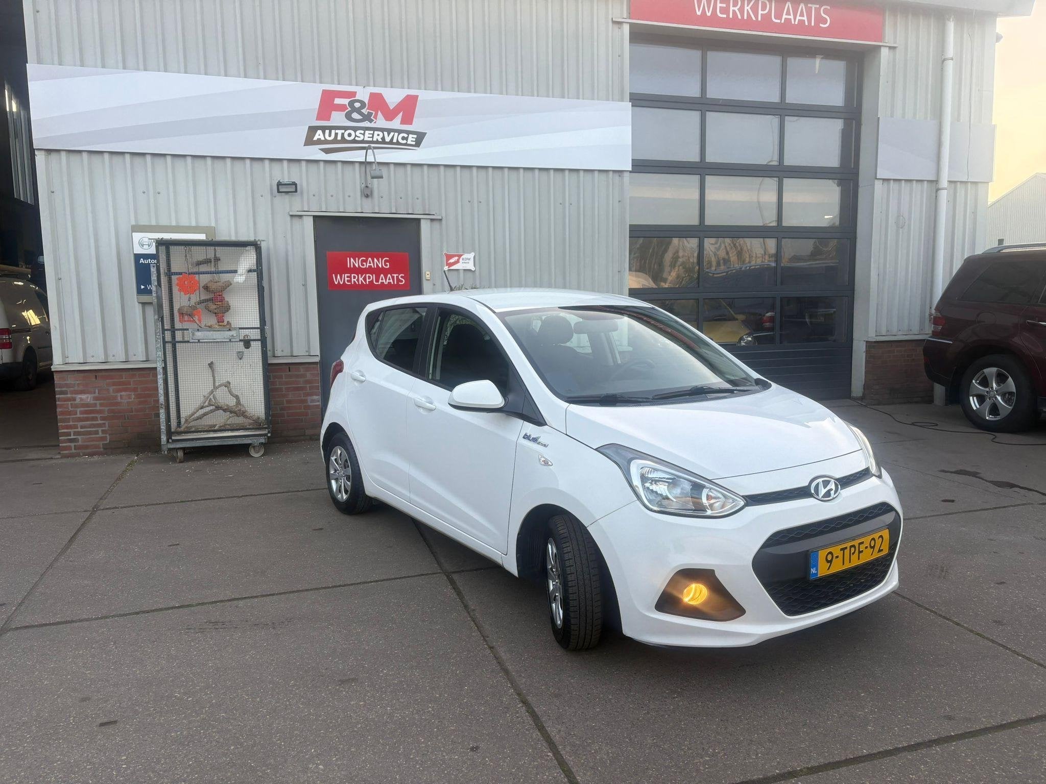 Hyundai i10 1.0i Go! Airco, Auto's, Voorwielaandrijving, Euro 5, Stof, Gebruikt
