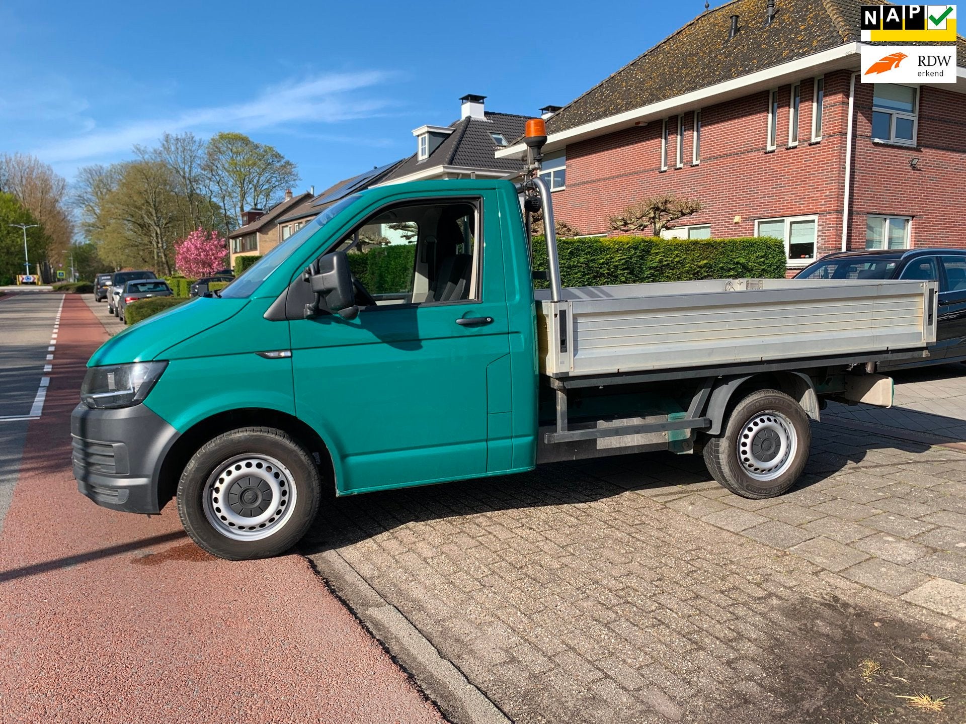 Volkswagen Transporter 2.0 TDI L1H1 Comfortline Pick Up, Auto's, Voorwielaandrijving, Gebruikt, Euro 6, 4 cilinders