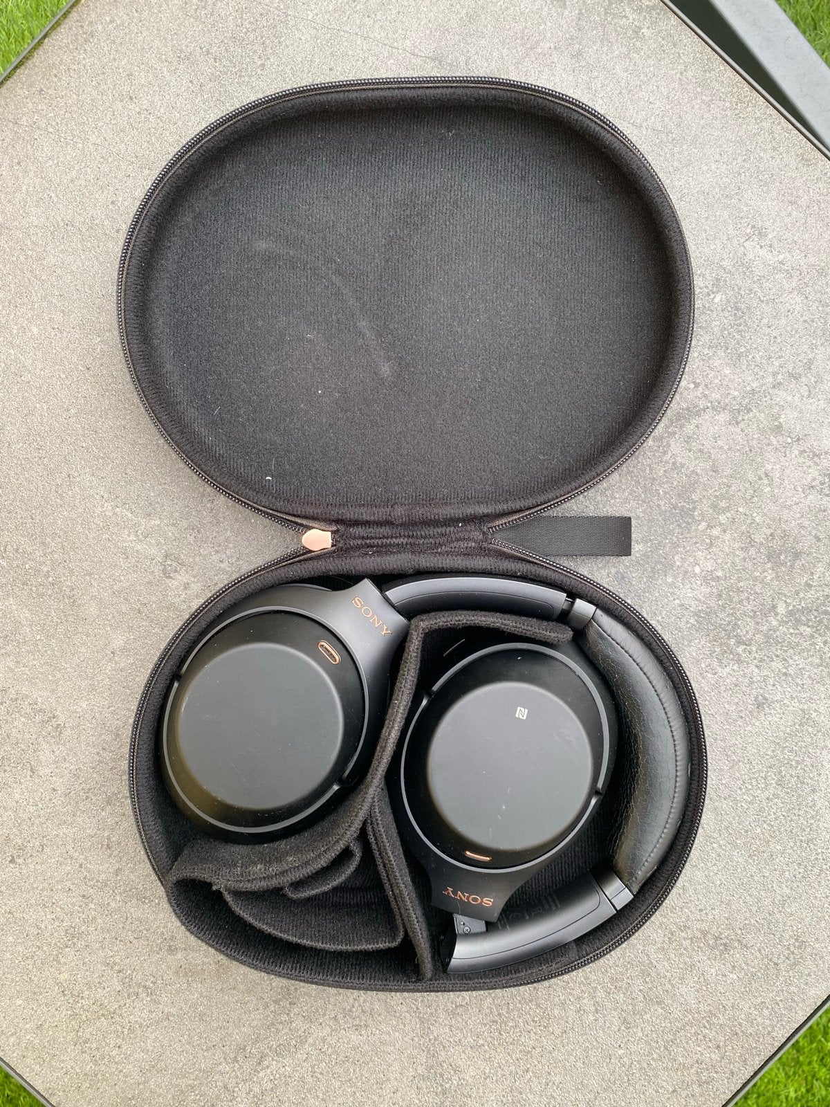 Sony Koptelefoon WH-1000XM3 met hoes, Gebruikt, Bluetooth, Ophalen of Verzenden, Zwart