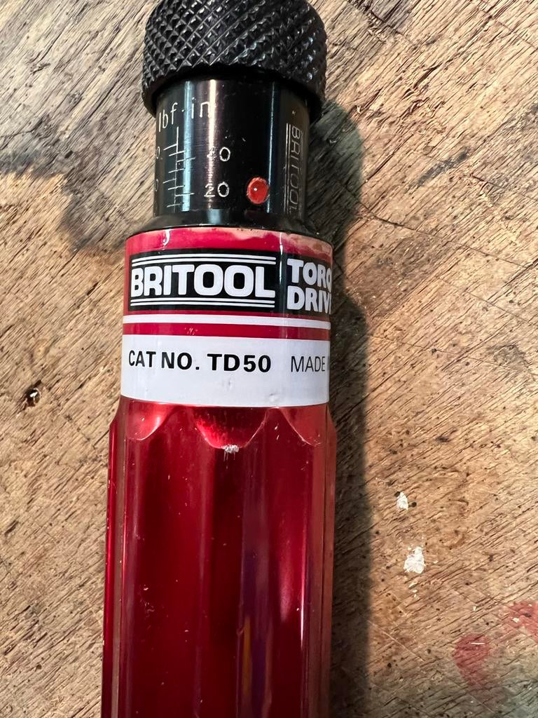 Britool Torque Driver TD50 momentschroevendraaier set, Ophalen of Verzenden, Zo goed als nieuw
