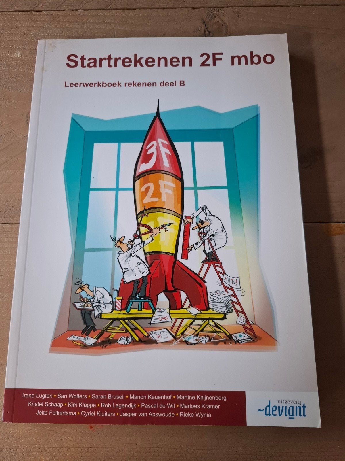 Startrekenen 2F mbo Leerwerkboek rekenen deel B, Overige vakken, Ophalen of Verzenden, Zo goed als nieuw, Irene Lugten, Sari Wolters, Sarah Brusell e.a.