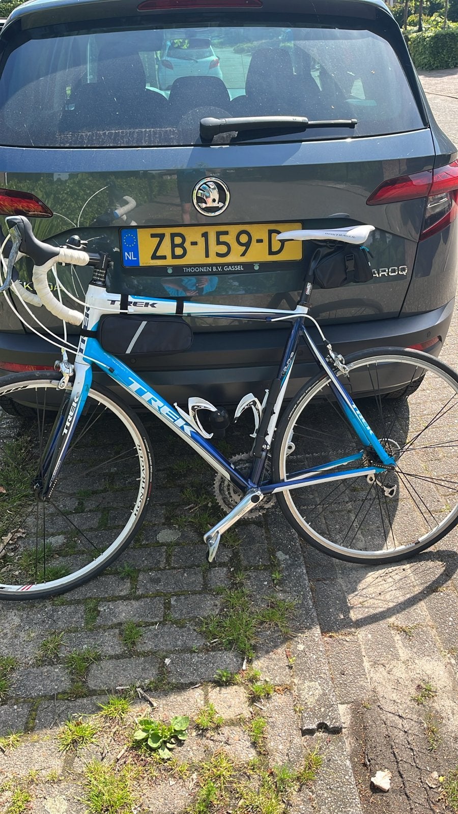 Trek racefiets met Shimano Ultegra afmontage, Fietsen en Brommers, Fietsen | Racefietsen, Overige merken, 28 inch, Gebruikt, Velgrem