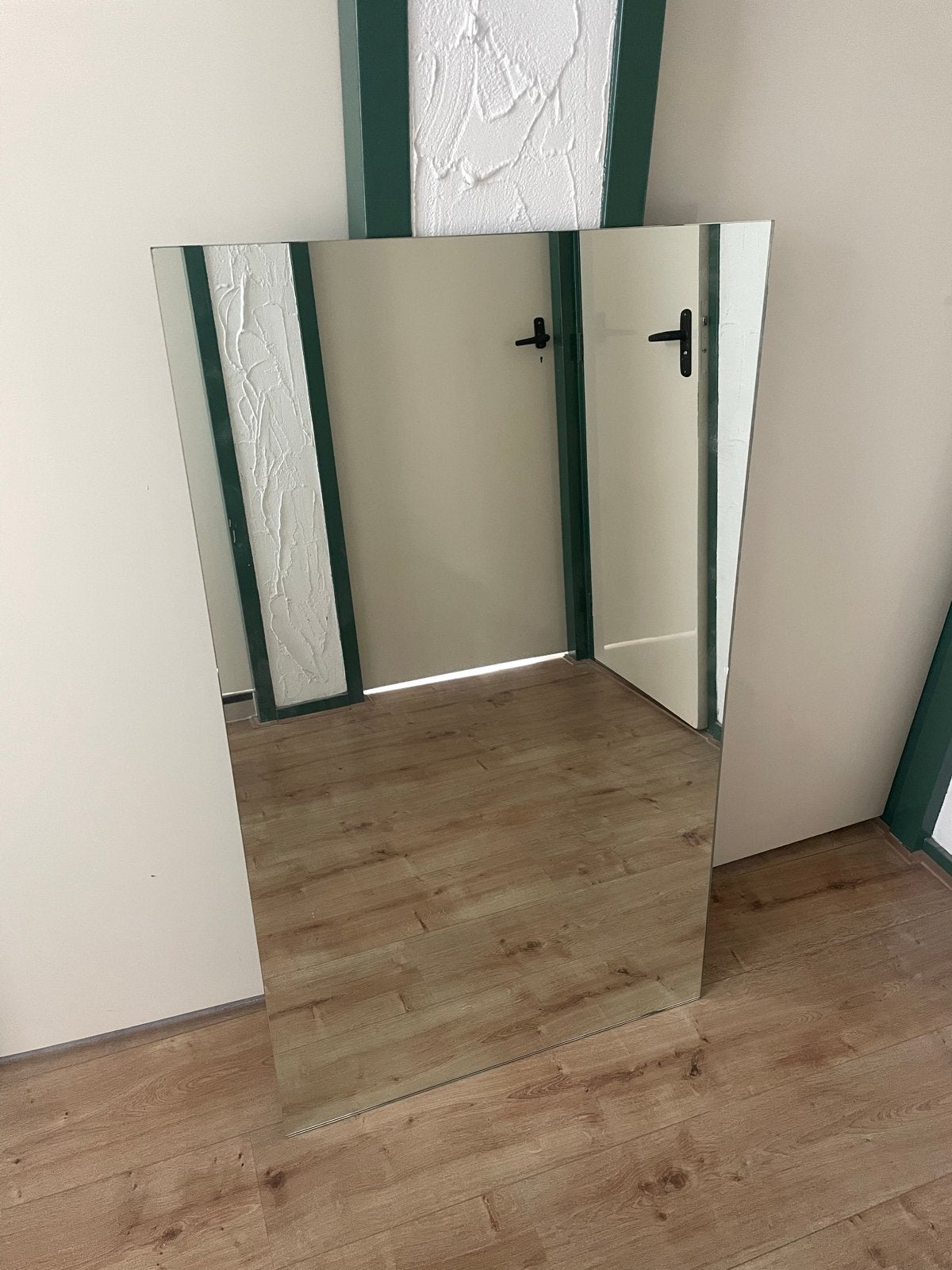 Grote rechthoekige spiegel, ideaal voor elke kamer, Huis en Inrichting, Woonaccessoires | Spiegels, Ophalen, 100 tot 150 cm, Zo goed als nieuw