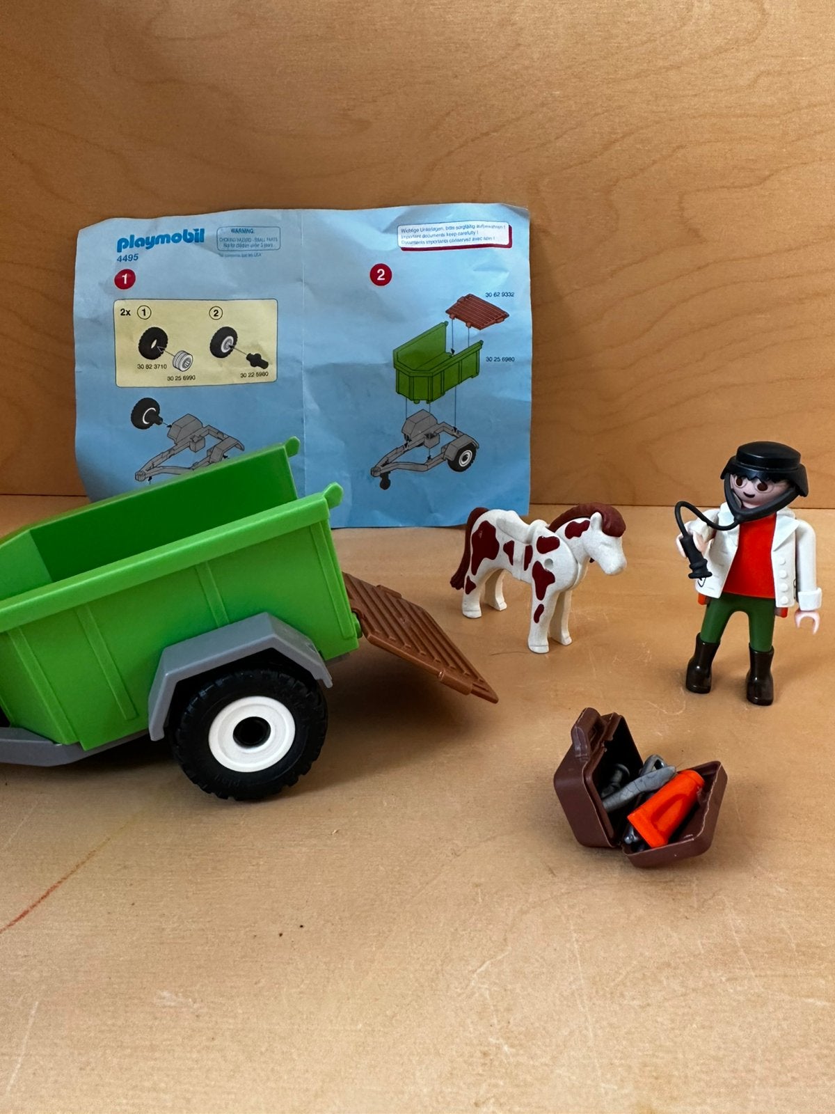 Playmobil 4495 dierenarts, Ophalen of Verzenden, Zo goed als nieuw
