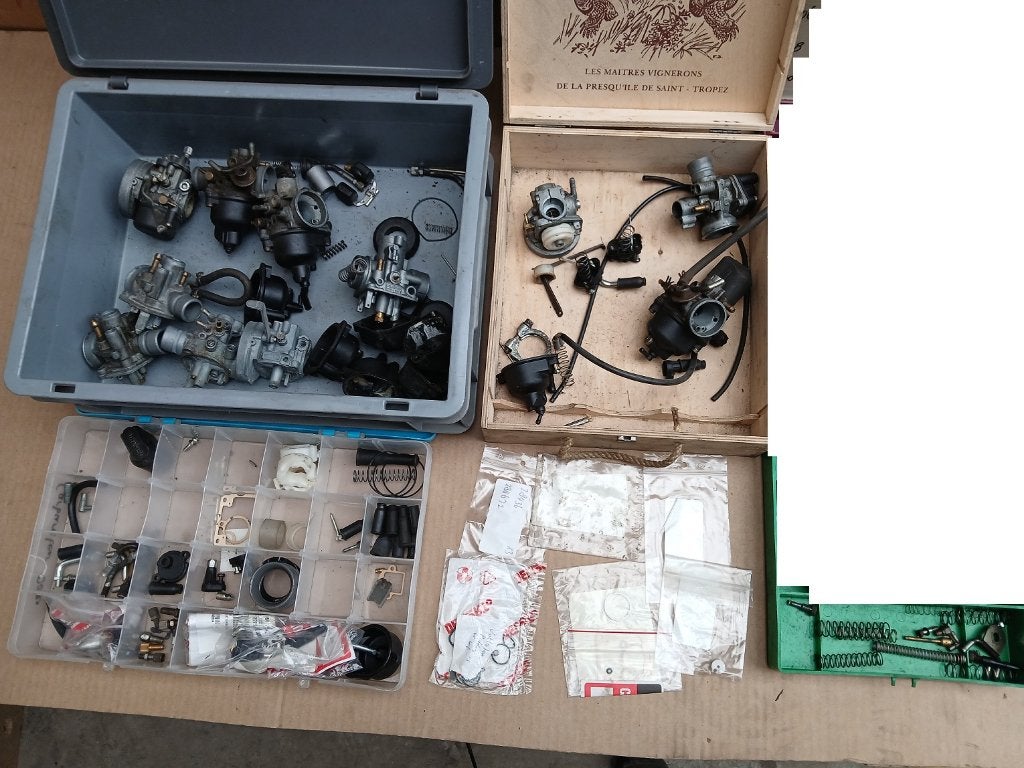 Dell'orto Carburateur onderdelen Dellorto PHBN PHBG PHVA, Ophalen of Verzenden, Gebruikt, Carburateur