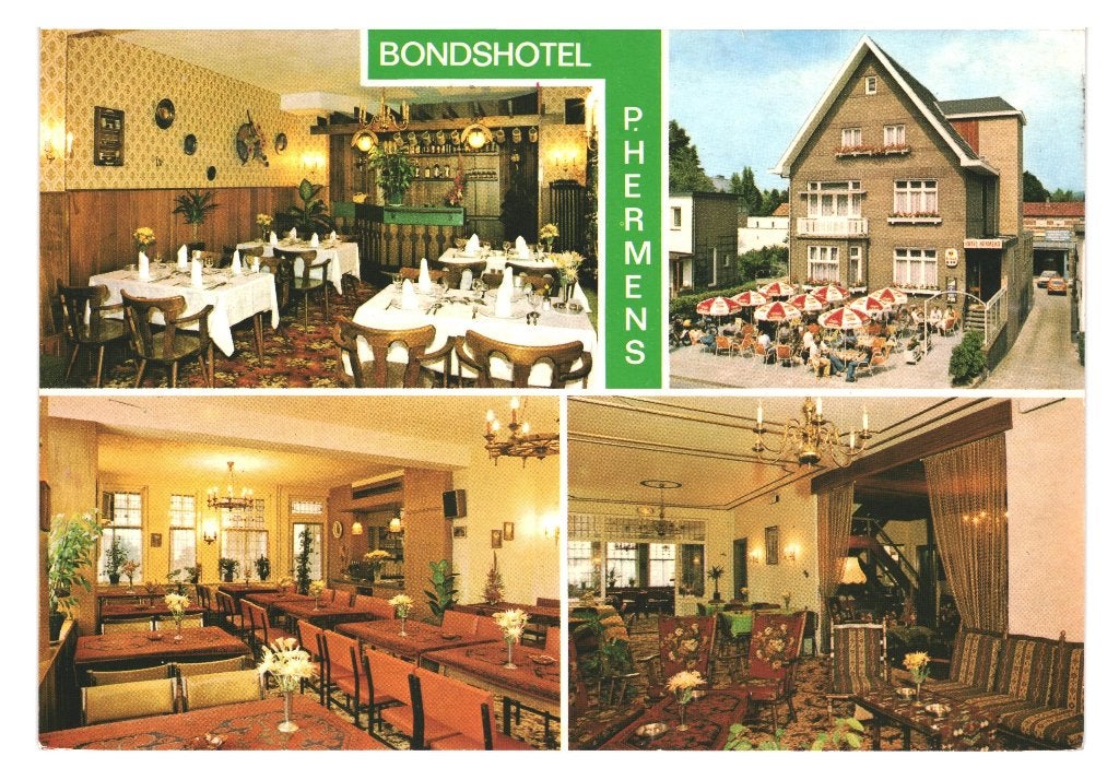 42157 Valkenburg Hotel Hermens Gelopen met Postzegel, Ophalen of Verzenden, 1980 tot heden, Noord-Brabant