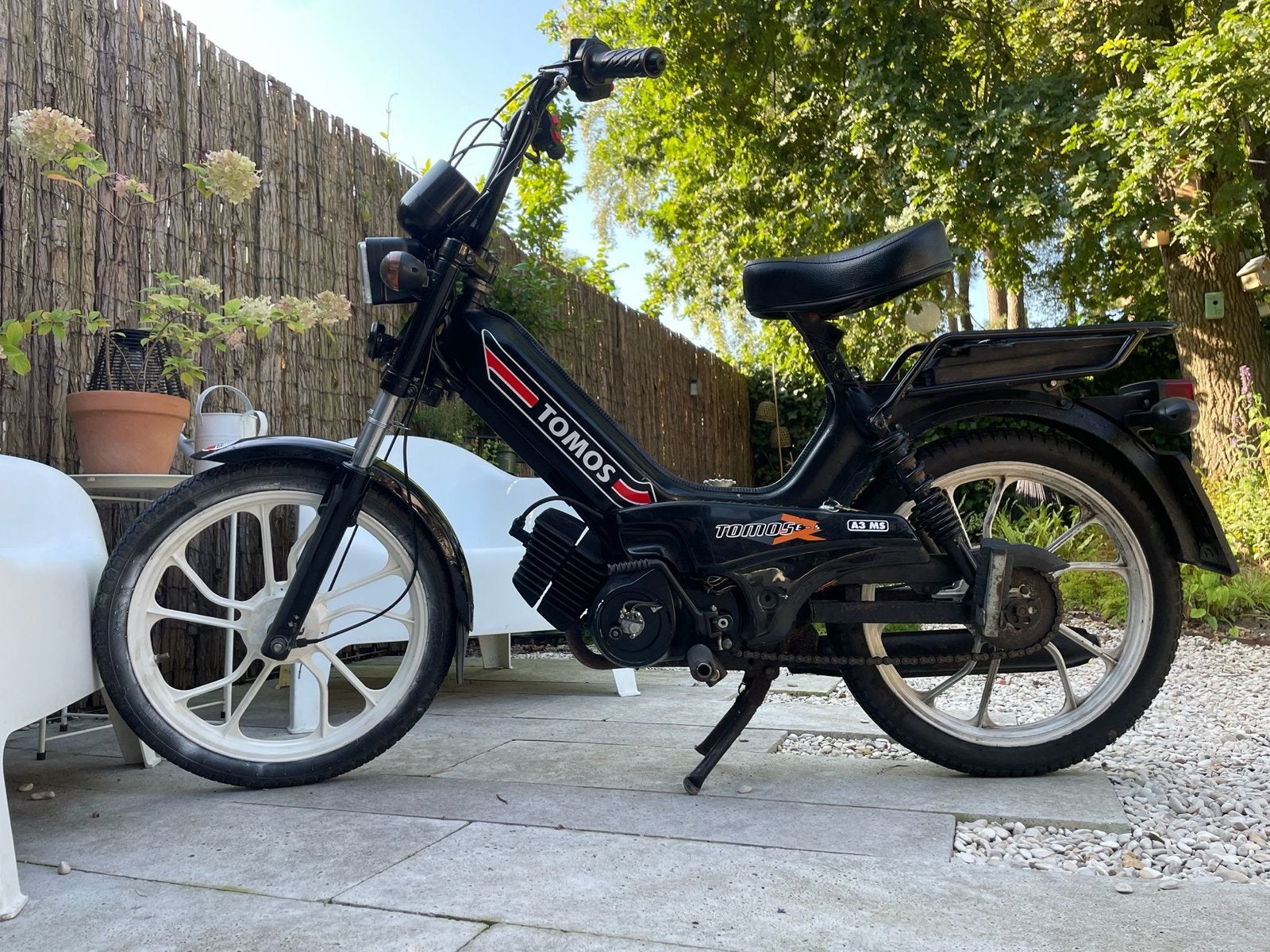 Tomos A3 MS E-start snorfiets - Blauw kenteken, Fietsen en Brommers, Ophalen of Verzenden, Gebruikt, Maximaal 25 km/u, Overige modellen