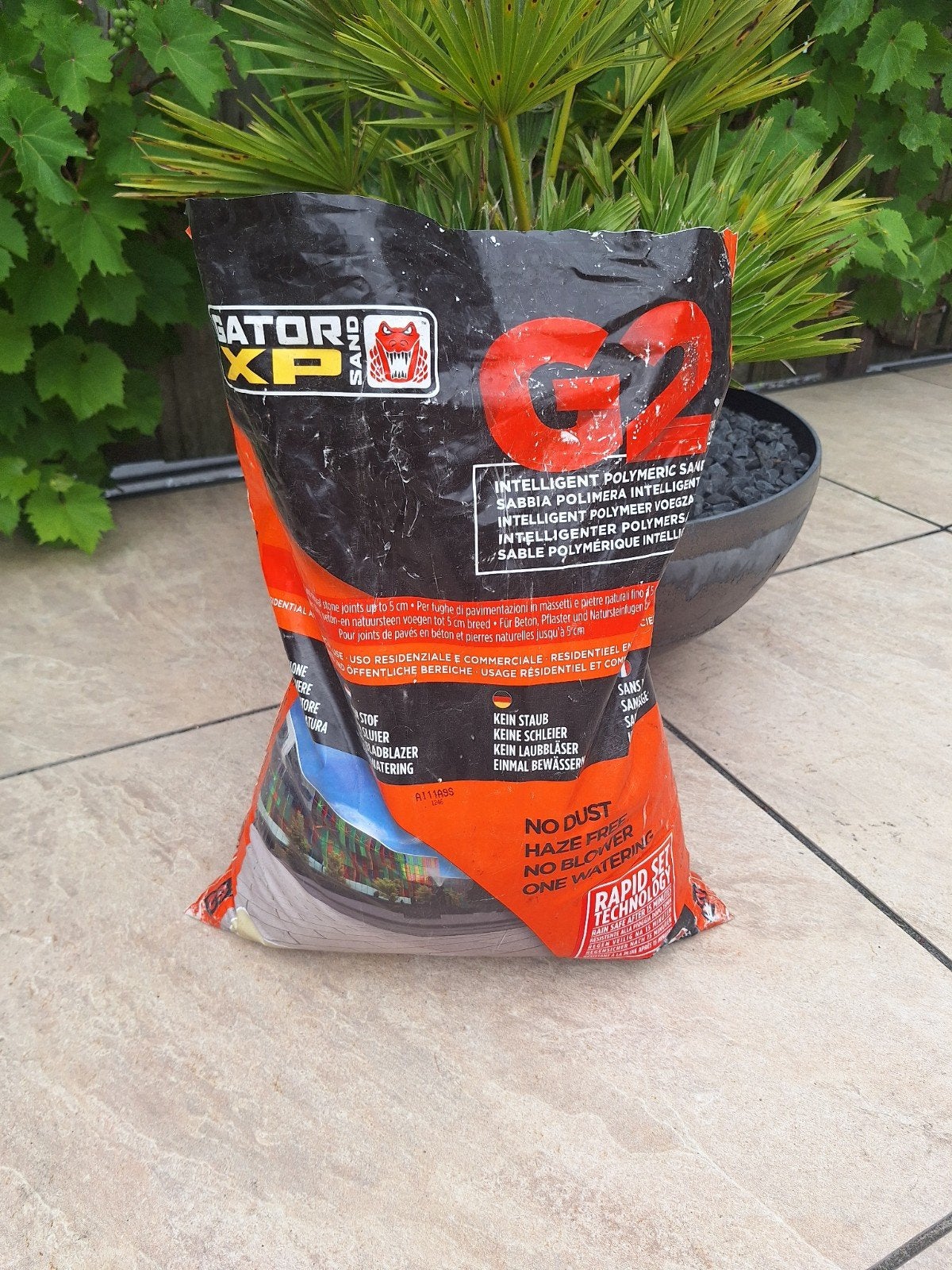 Onkruidvrij polymeer voegzand Gator XP G2 (12,5kg), Ophalen