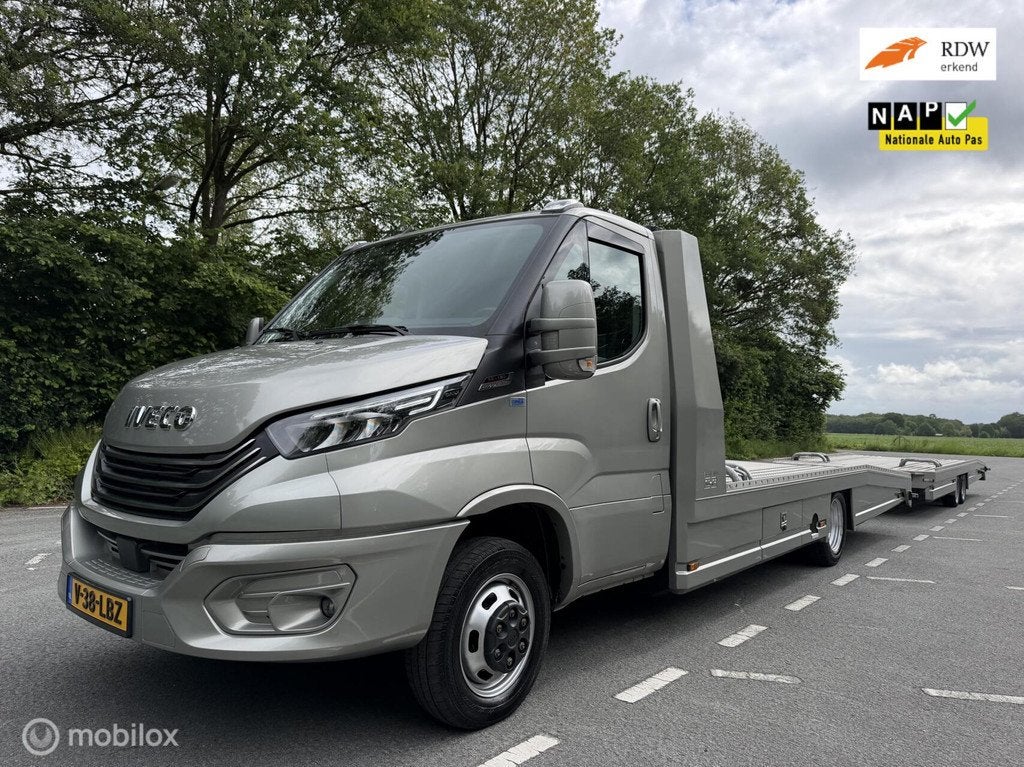 Iveco oprijwagen SPECIAL EDITION TIJHOF opbouw + aanhanger, Automaat, Achterwielaandrijving, Euro 6, 4 cilinders