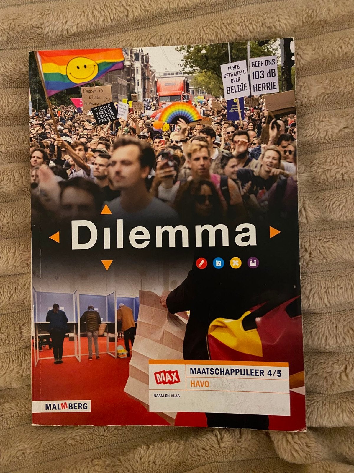Dilemma Maatschappijleer 4/5 HAVO - Malmberg, Ophalen of Verzenden, Gelezen, HAVO, Maatschappijleer