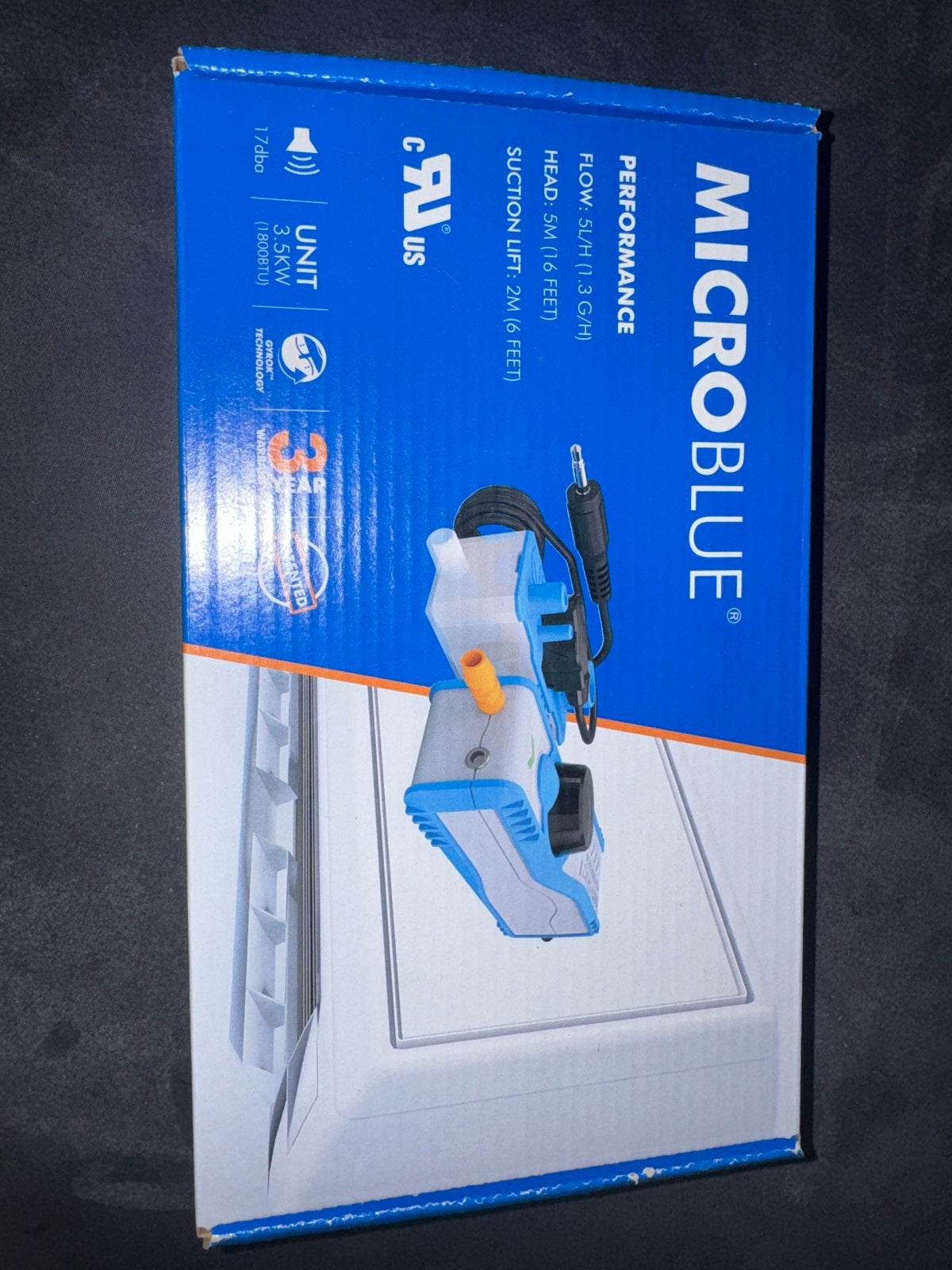 Nieuwe Micro Blue condenspomp voor airconditioning, Ophalen of Verzenden, Nieuw, Ventilator