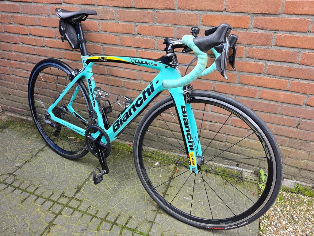 Bianchi Oltre XR4/ Jonas Vingegaard, Fietsen en Brommers, Fietsen | Racefietsen, 28 inch, Carbon, Zo goed als nieuw, Meer dan 20 versnellingen