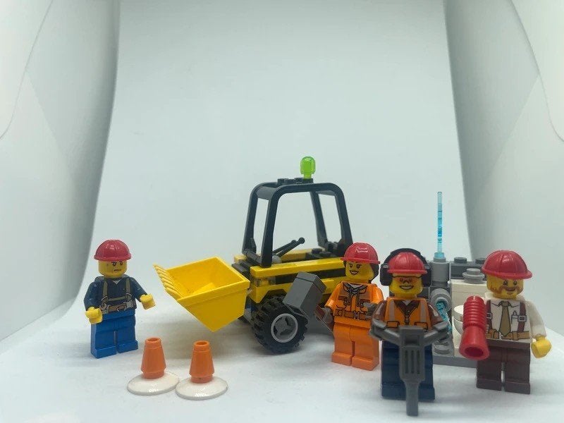 LEGO City Demolition Starter Set 60072 compleet, Inclusief instructies, City, Lego, Ophalen of Verzenden