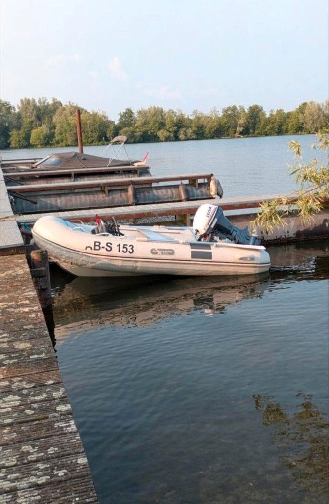 Alu Rib-rubberboot, Yamaha-motor 10 pk, stuurconsole, Ophalen, Opblaasbaar, Zo goed als nieuw, 3-persoons of meer