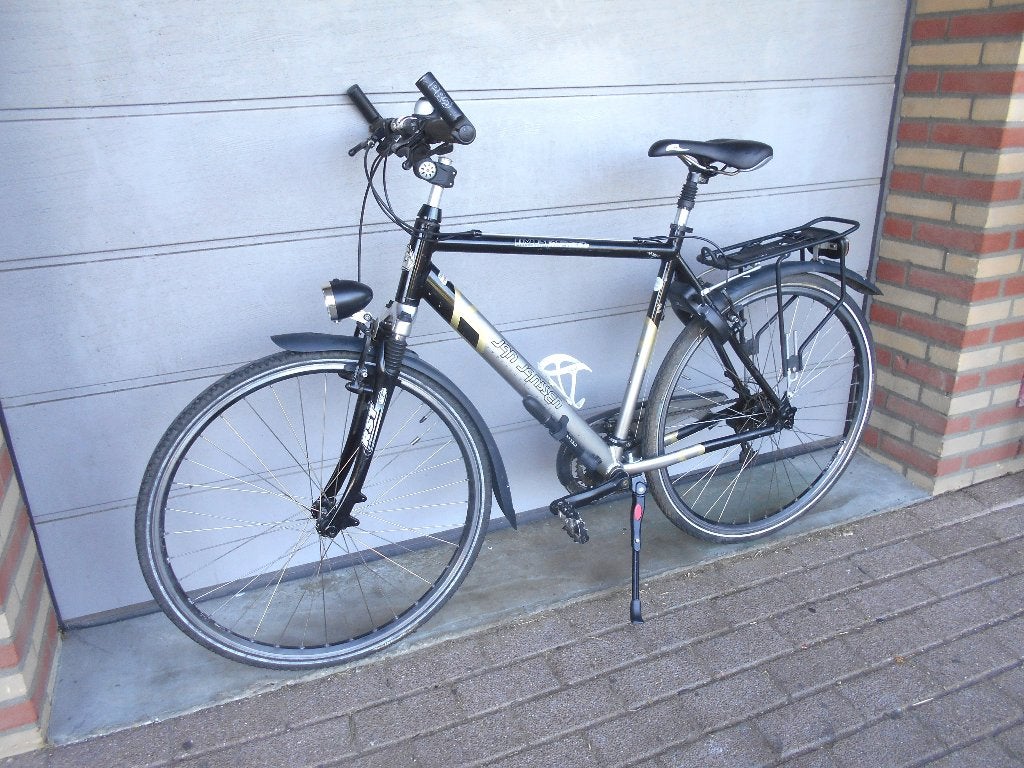 JAN JANSSEN TOP STAAT IMP CROSS HYBRID IMPRESS, ALLES WERKT, Fietsen en Brommers, Ophalen, 24 inch of meer, Velgrem, V-brakes