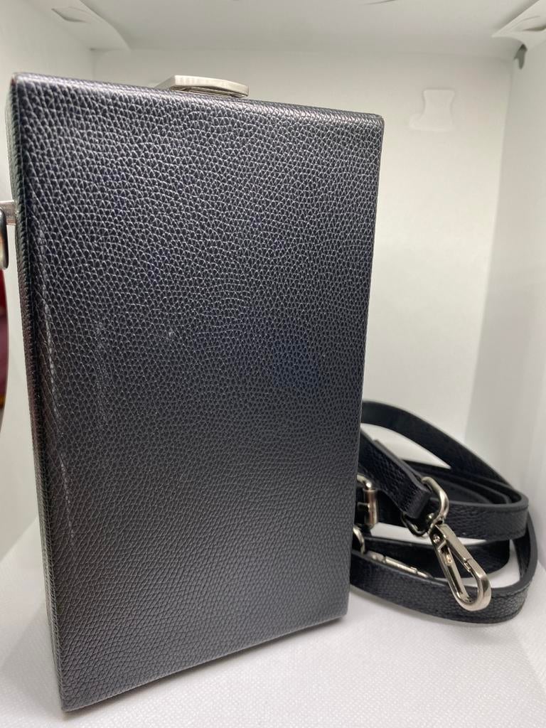 Telefoontasje unisex, Sieraden, Tassen en Uiterlijk, Tassen | Schoudertassen, Ophalen of Verzenden, Zo goed als nieuw, Zwart