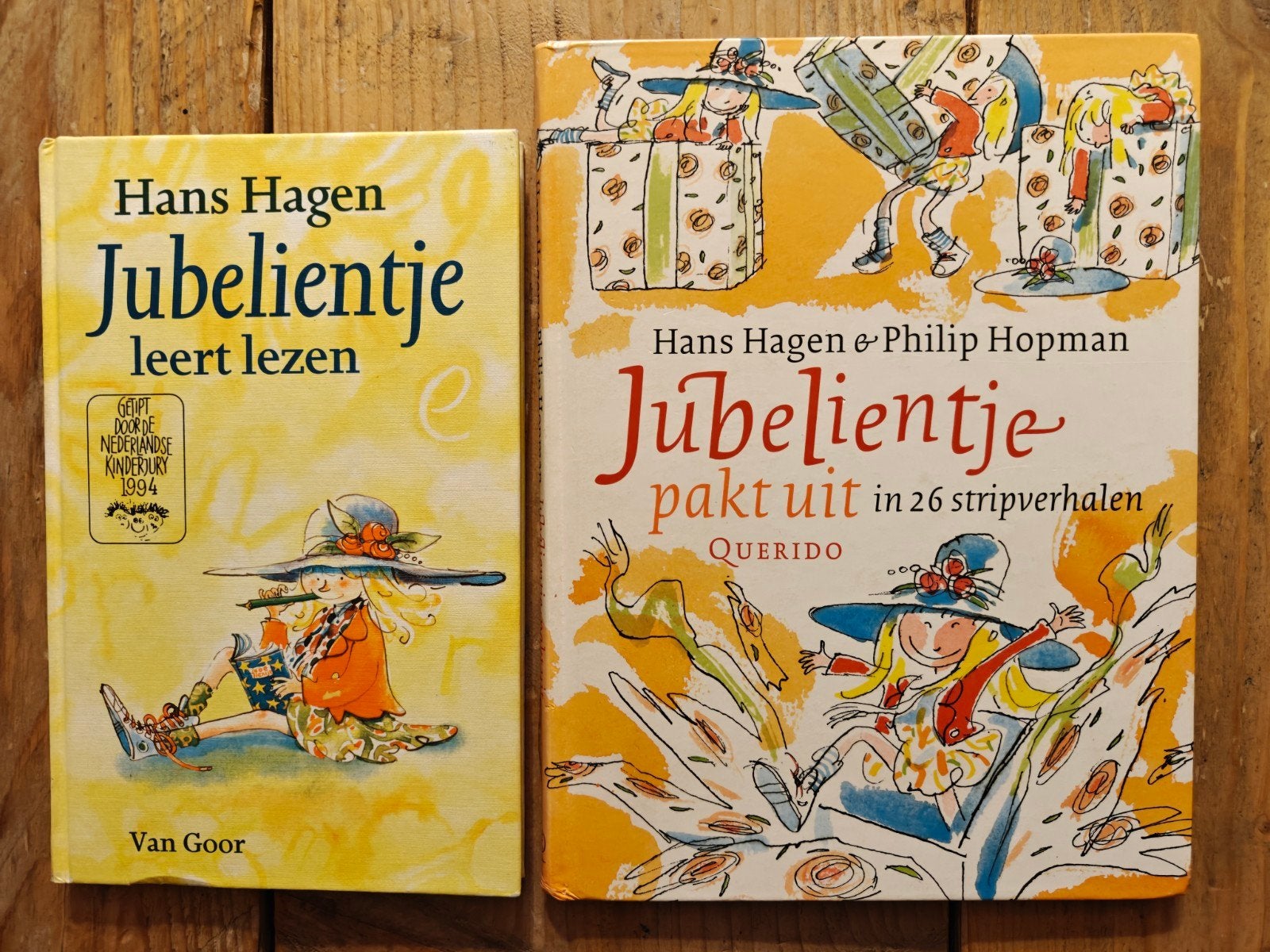 2 X Jubelientje., Boeken, Ophalen of Verzenden, Zo goed als nieuw, Fictie algemeen
