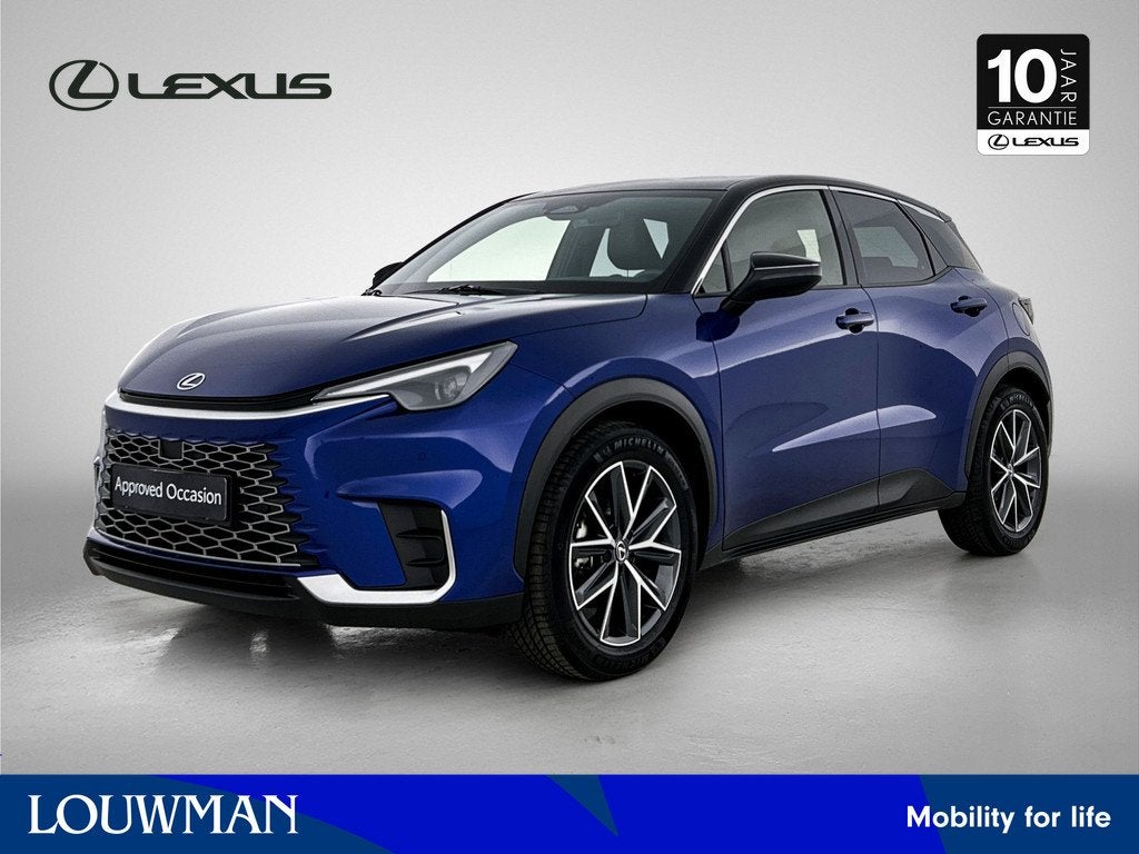 Lexus LBX 1.5 Hybrid Emotion Limited + | Premium uitgevoerd, Auto's, Lexus, 12 maanden, 136 pk, Gebruikt, Blauw