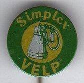 Speldje SIMPLEX MELKMACHINES VELP BOER (A9), Verzamelen, Ophalen of Verzenden, Zo goed als nieuw, Overige onderwerpen