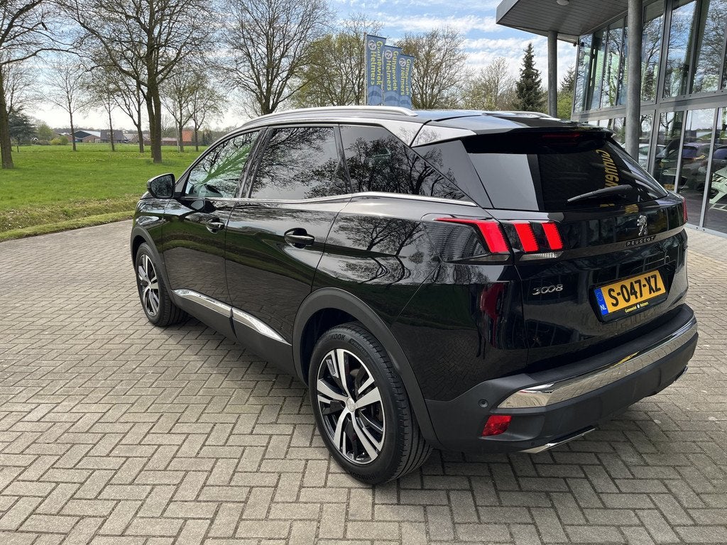 Peugeot 3008 1.2 PureTech Crossway | AUTOMAAT | BLIND SPOT |, Auto's, Peugeot, Gebruikt, 1199 cc, Leder en Stof, Zwart