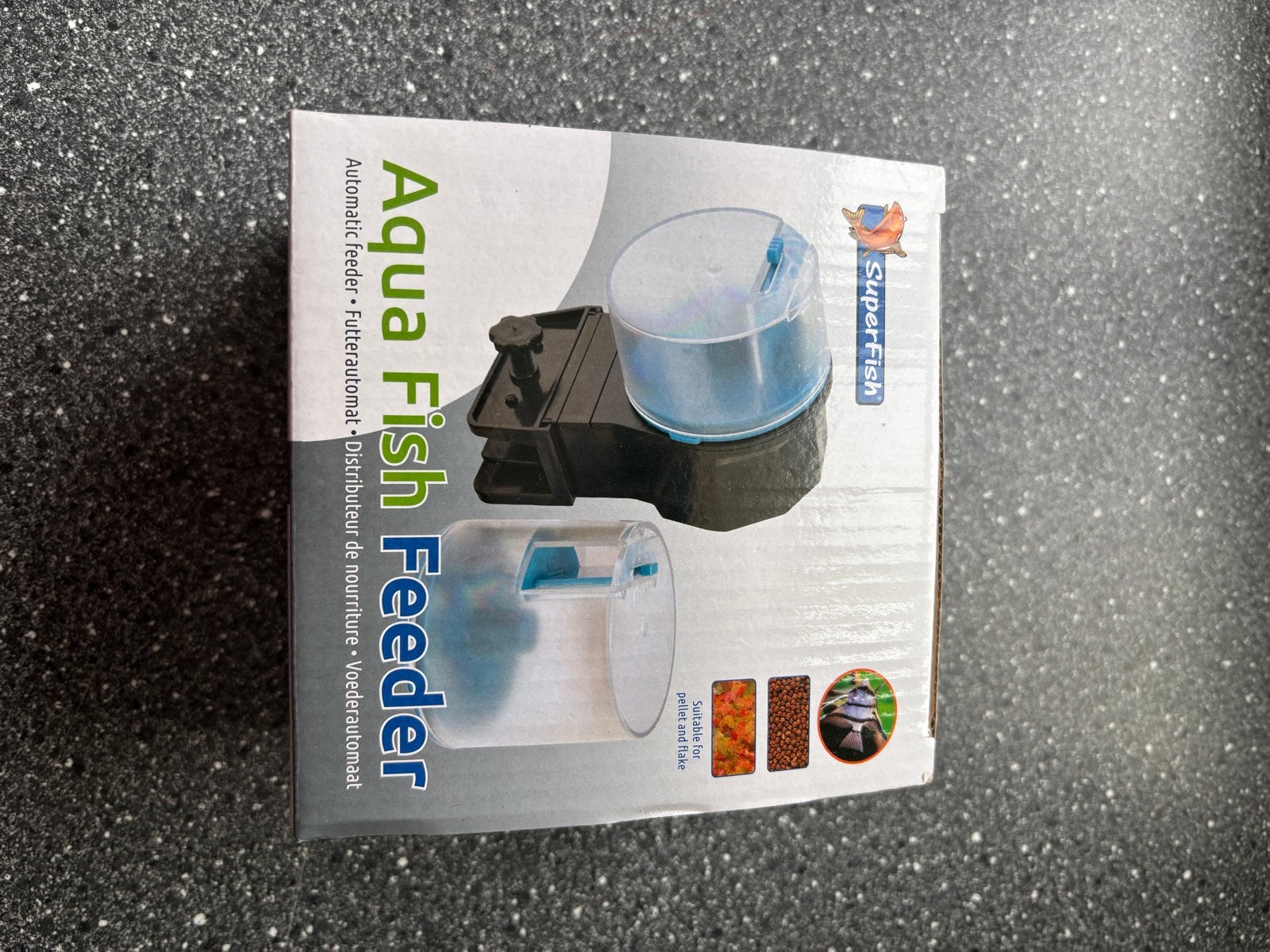 Aqua fish feeder van superfish nieuw, Dieren en Toebehoren, Ophalen of Verzenden, Nieuw