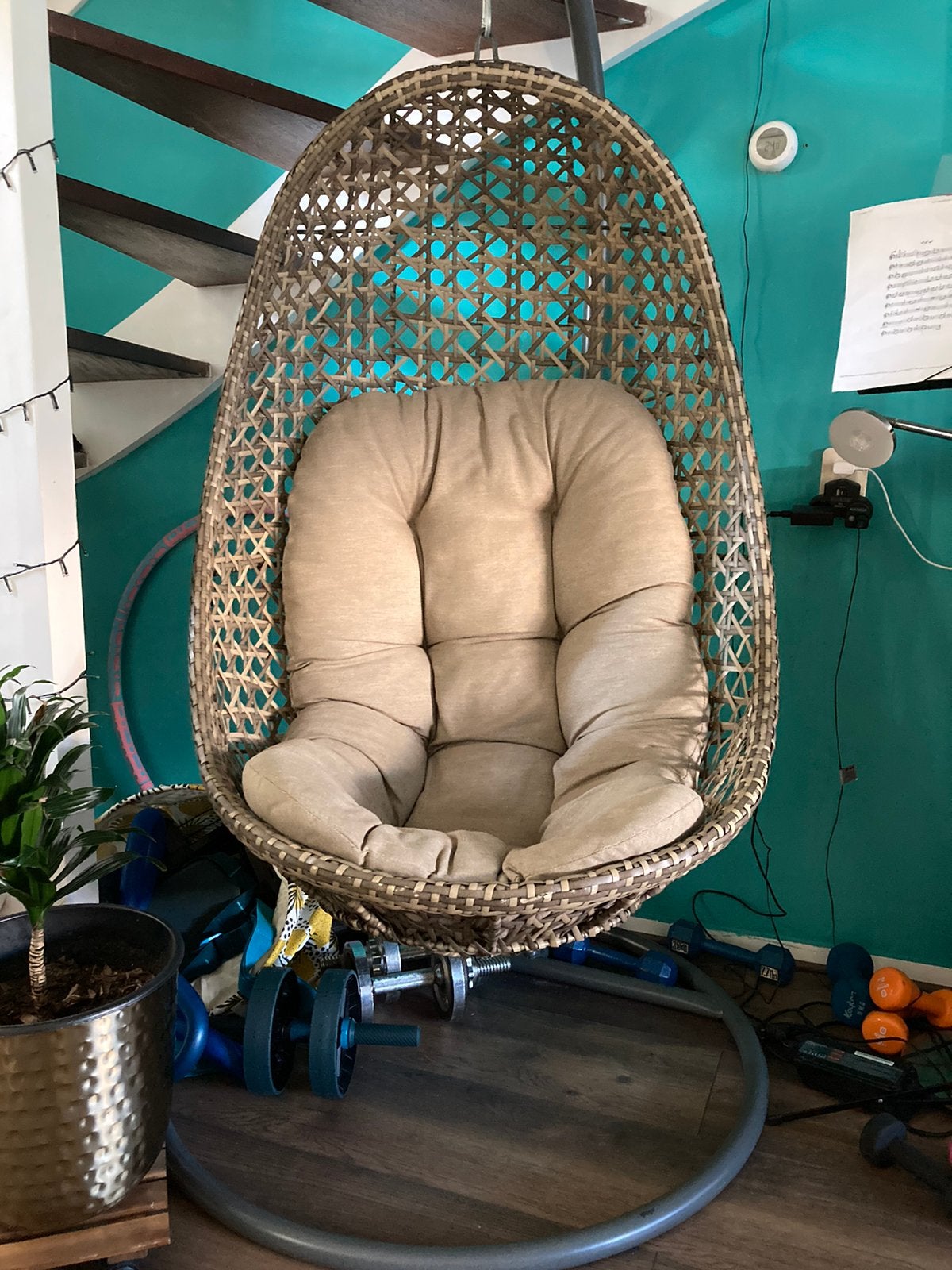 Hangstoel, Tuin en Terras, Ophalen, Zo goed als nieuw