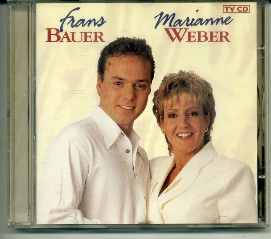 Frans Bauer & Marianne Weber 14 nrs CD 1997 MOOI, Ophalen of Verzenden, Zo goed als nieuw, Levenslied of Smartlap, Inclusief doosje