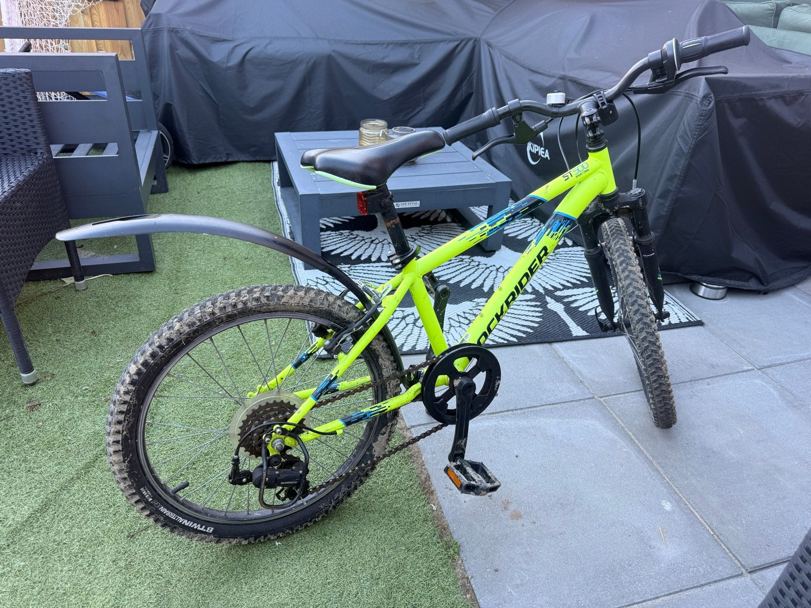 Mountainbike Rockrider 20 inch - Kinderfiets, Gebruikt, Hardtail, Heren, Ophalen