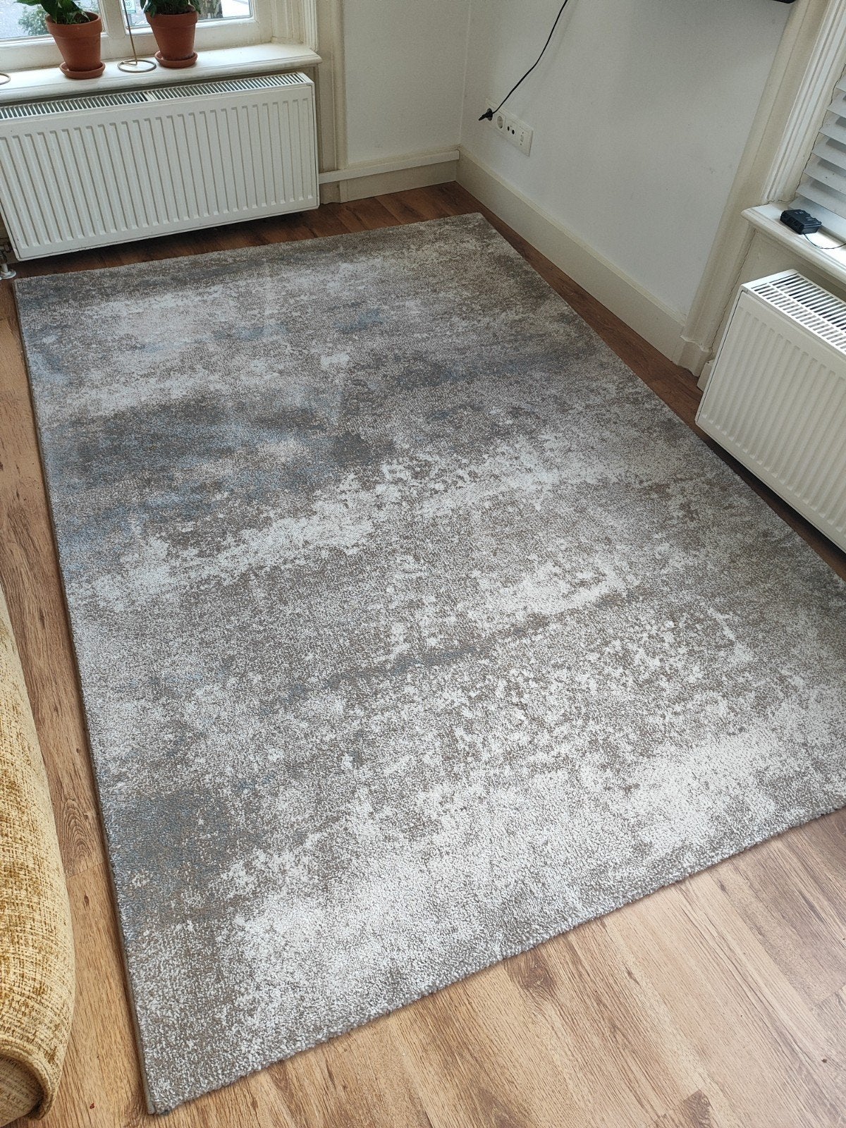 GRATIS Vloerkleed Gallup beige 160x230 Kwantum - Zo goed als, Ophalen, Beige, 150 tot 200 cm, 200 cm of meer