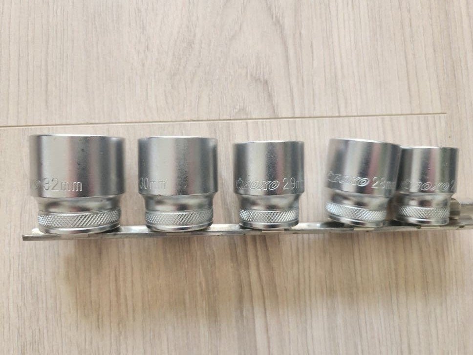 Boxo losse doppen. 32, 30, 29, 28, 27 mm, Auto diversen, Autogereedschap, Ophalen of Verzenden, Gebruikt