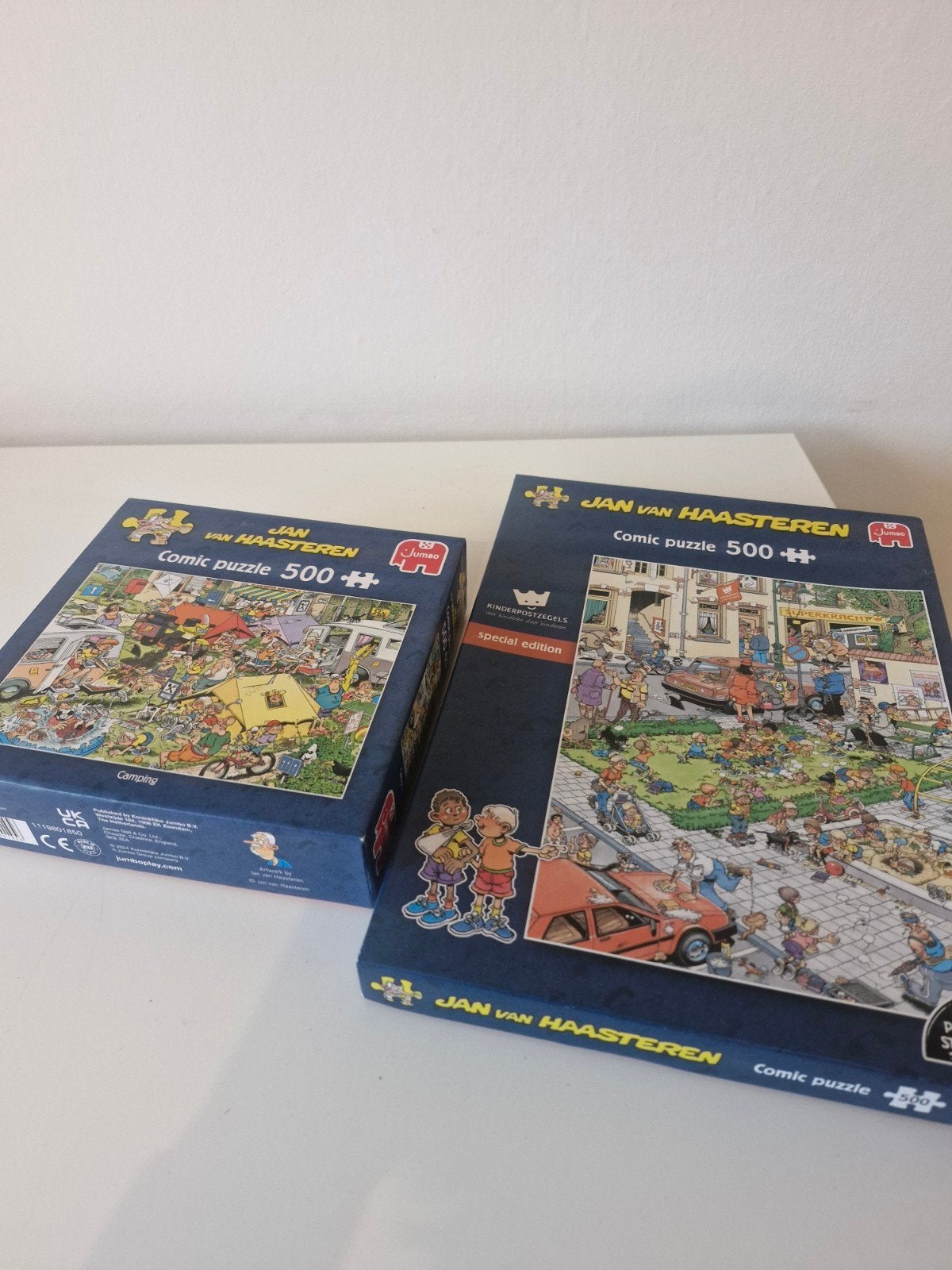 Jan van Haasteren Comic Puzzel 500+ (2 stuks) Ruilen, Ophalen, Meer dan 50 stukjes, Gebruikt, 6 jaar of ouder