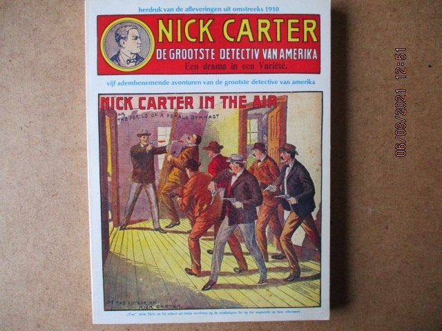 adv0302 nick carter 2, Boeken, Eén stripboek, Ophalen, Gelezen