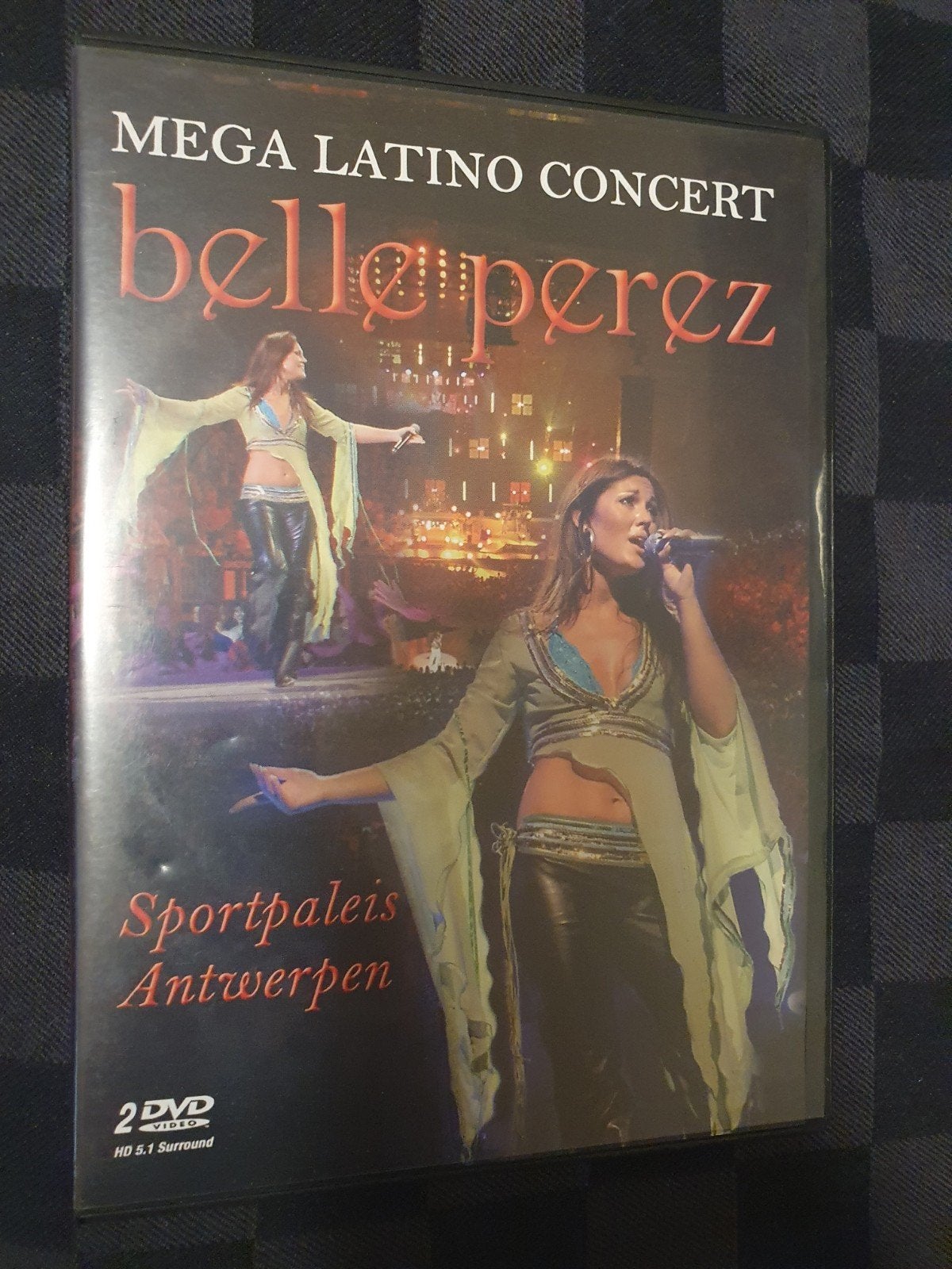 belle perez mega latino concert 2 dvd, Cd's en Dvd's, Alle leeftijden, Verzenden, Gebruikt