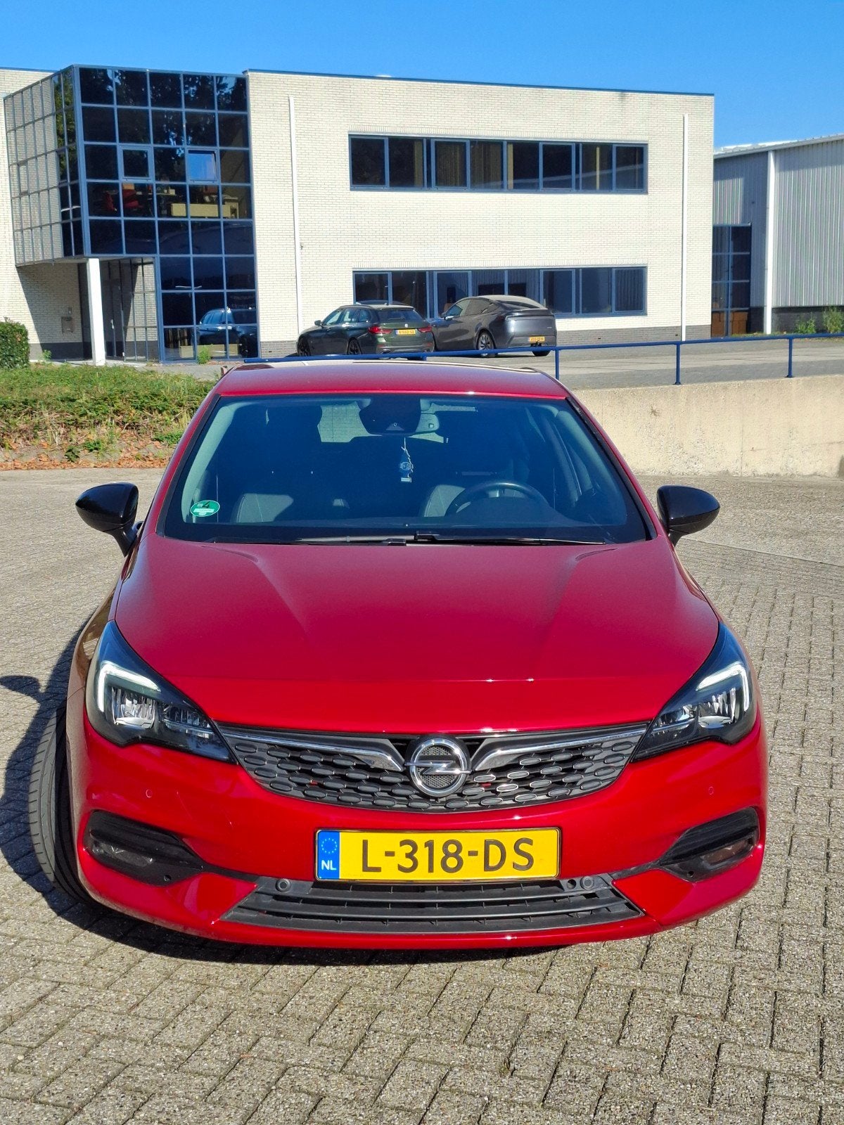 Opel Astra 1.2 Turbo 110pk 2021 Rood, Auto's, Voorwielaandrijving, Stof, Zwart, 1199 cc