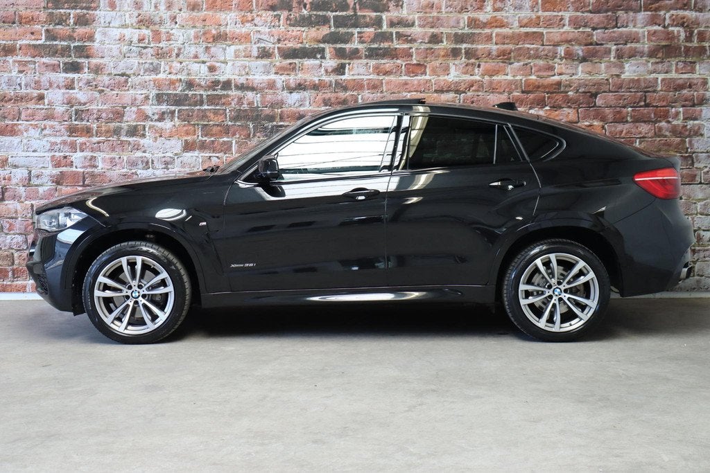 BMW X6 xDrive35i High Executive M Sport Pakket Automaat / Na, Auto's, BMW, Gebruikt, Automatische klimaatregeling, Zwart, Bedrijf