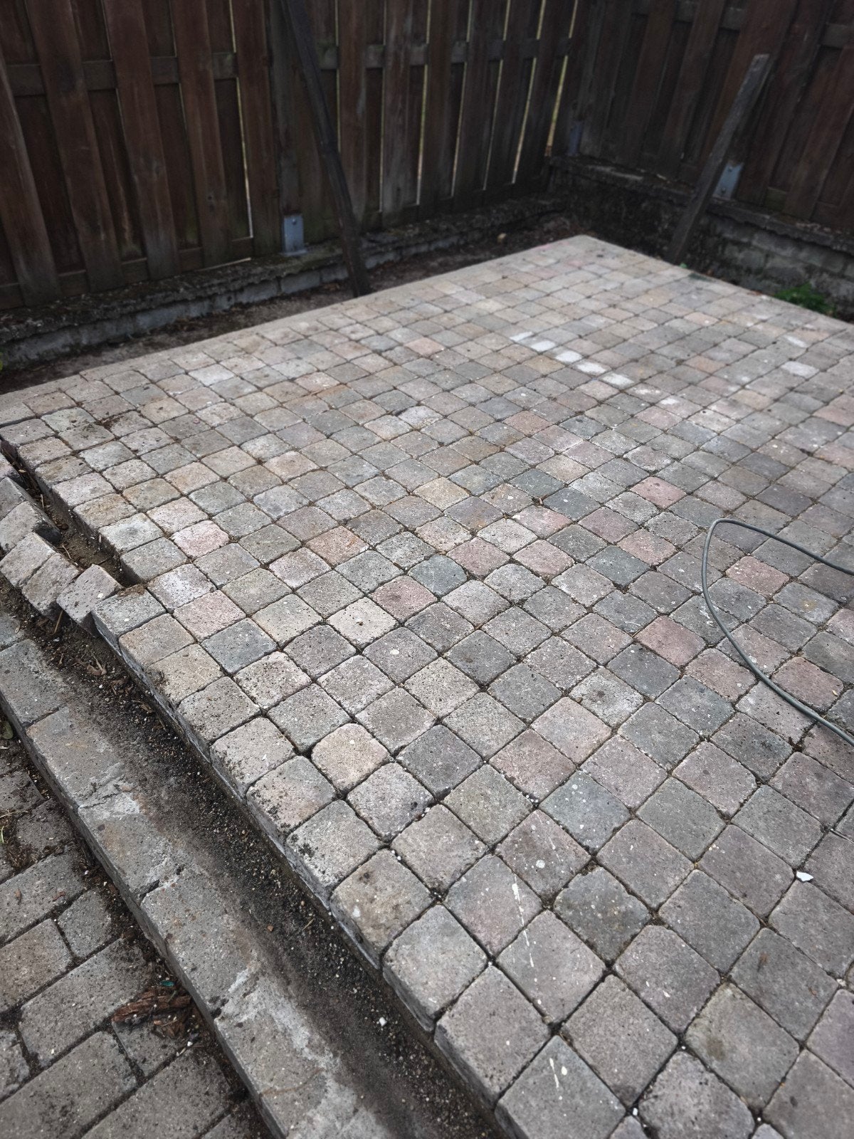 Cobblestones, Ophalen, Gebruikt, Beton, Terrastegels