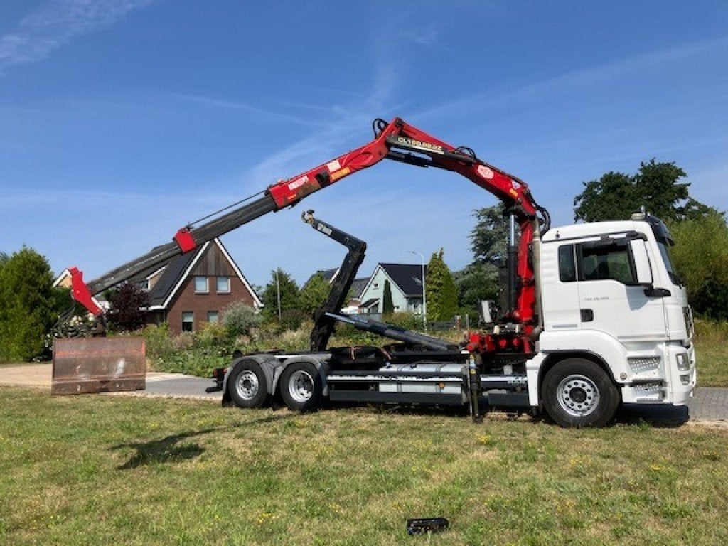 Man TGS TGS 28.320, 16 t/m Z kraan, 21 ton's haakarm, nieuwe, Overige merken, Wit, Bedrijf, Diesel