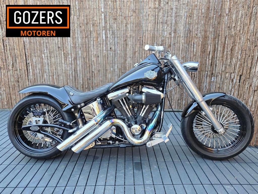 HARLEY-DAVIDSON FAT BOY FLSTF (bj 1993), 2 cilinders, Chopper, Bedrijf, Onbekend