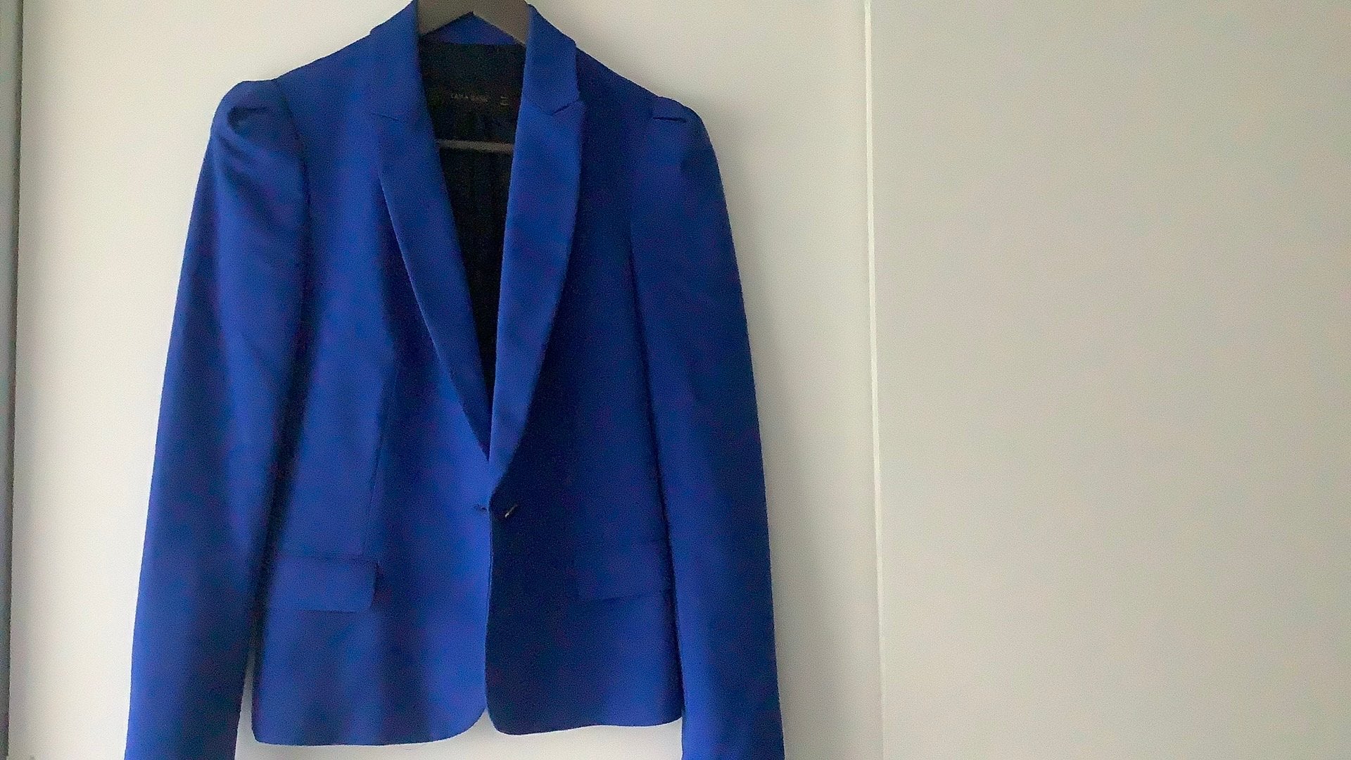 Nieuwe kobaltblauwe blazer mt S.zara basic, Blauw, Nieuw, Ophalen of Verzenden, Jasje
