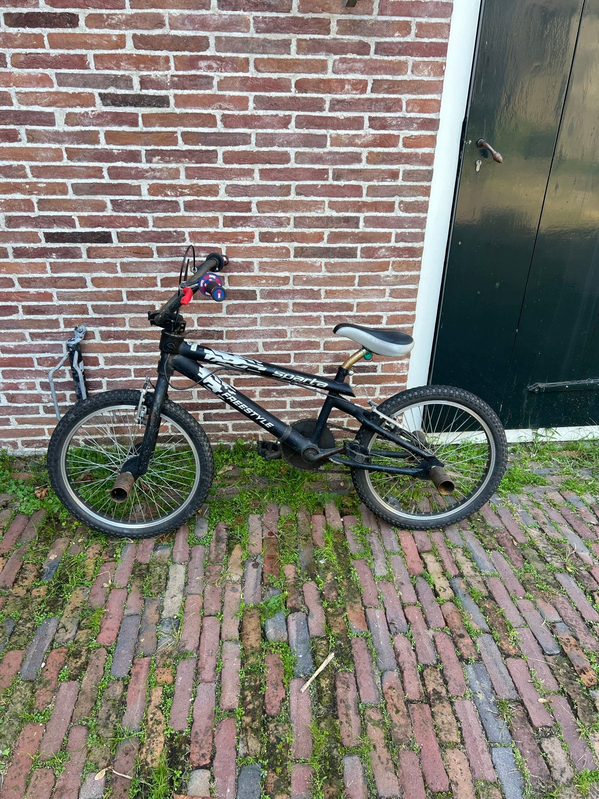 Leuke BMX met pags, Ophalen, Gebruikt, Staal, Velgrem