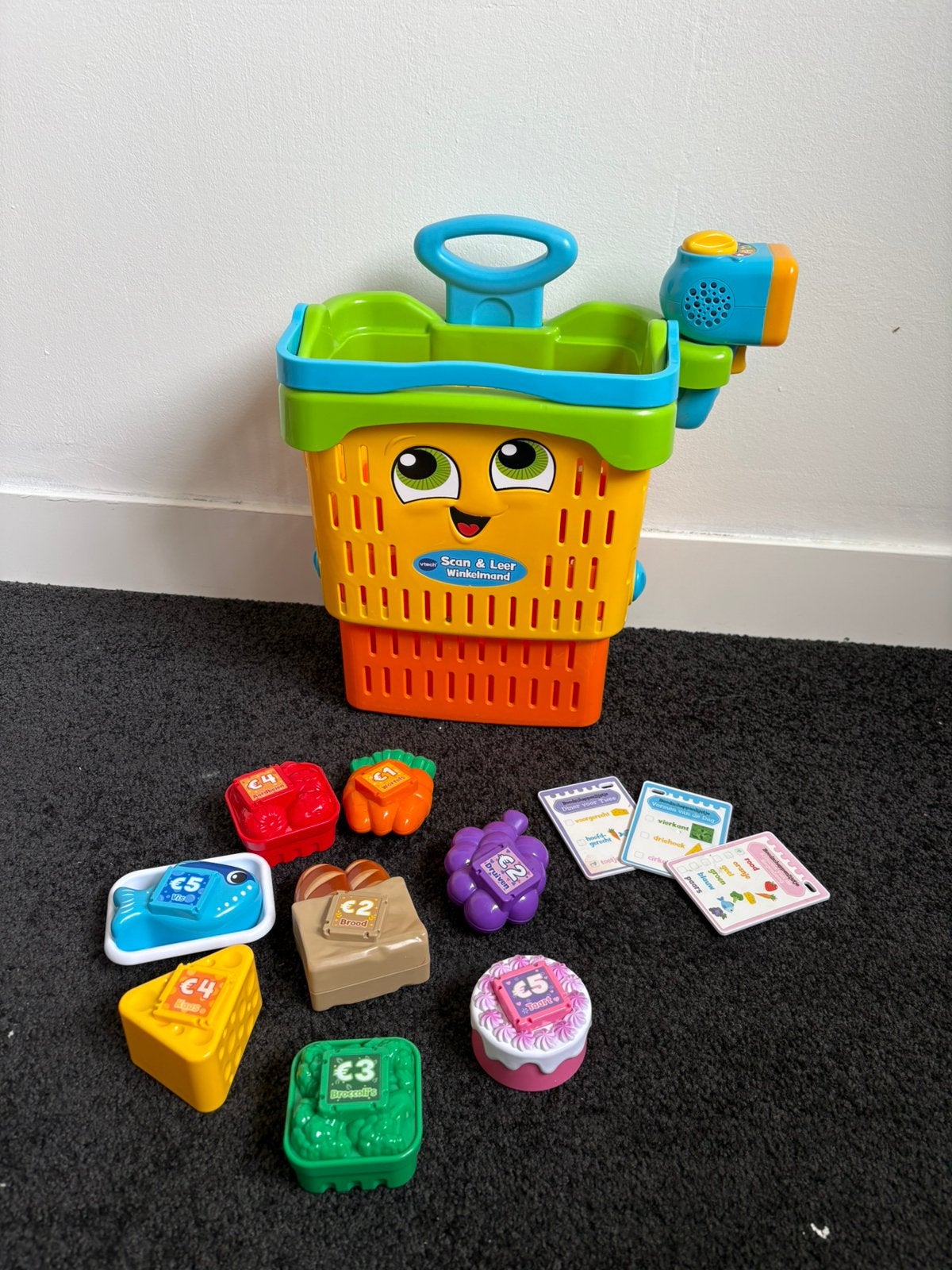 VTech Winkelmandje met accessoires, Ophalen of Verzenden, Zo goed als nieuw, Jongen