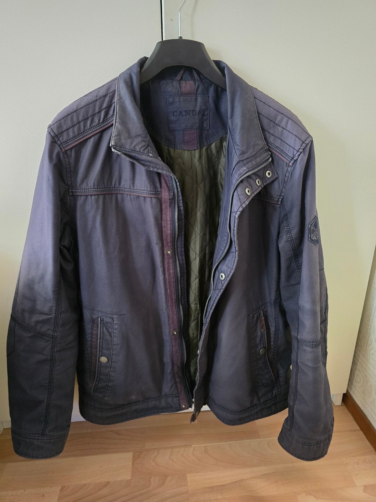Heren jas, Kleding | Heren, Jassen | Zomer, Blauw, Maat 56/58 (XL), Zo goed als nieuw, C&A