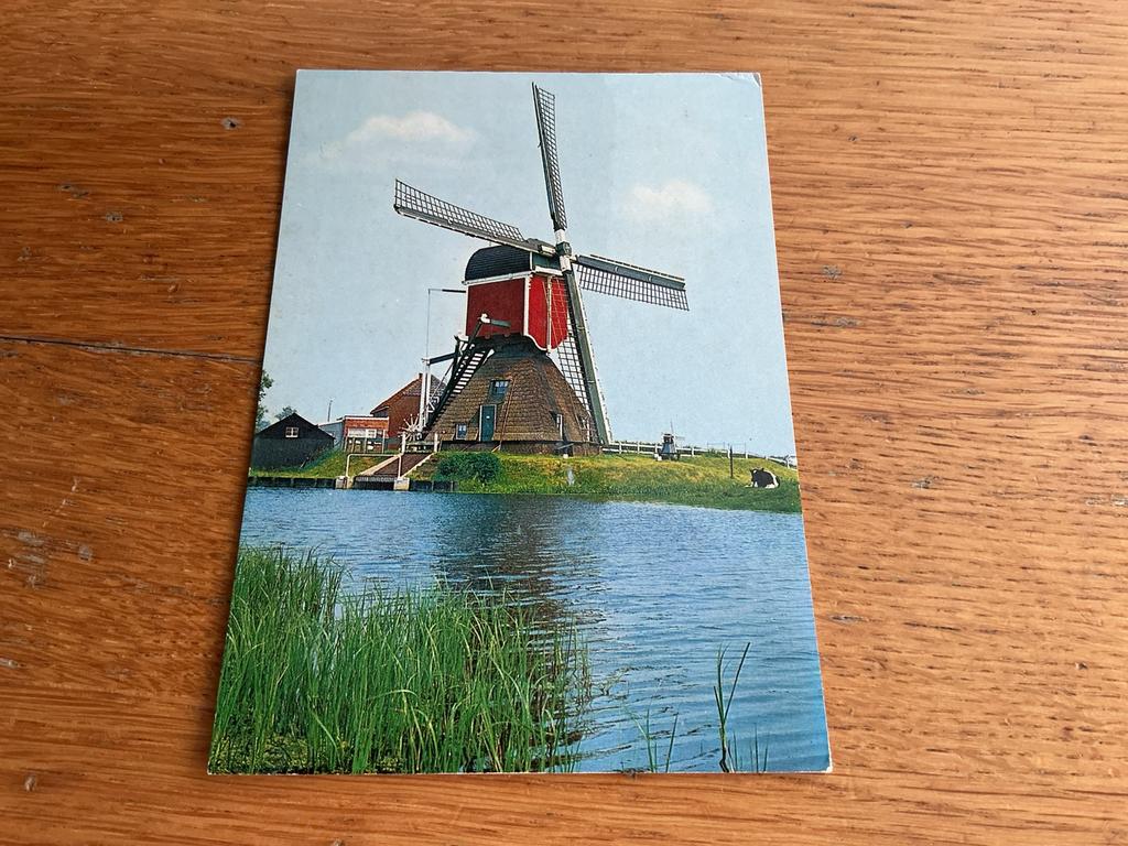 1143 molen Hoogmade, Verzamelen, Ansichtkaarten | Nederland, Ophalen of Verzenden